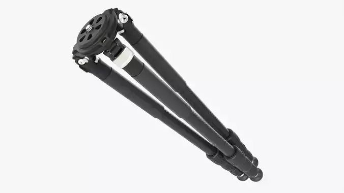 Camera carbon fiber tripod 01 3D model