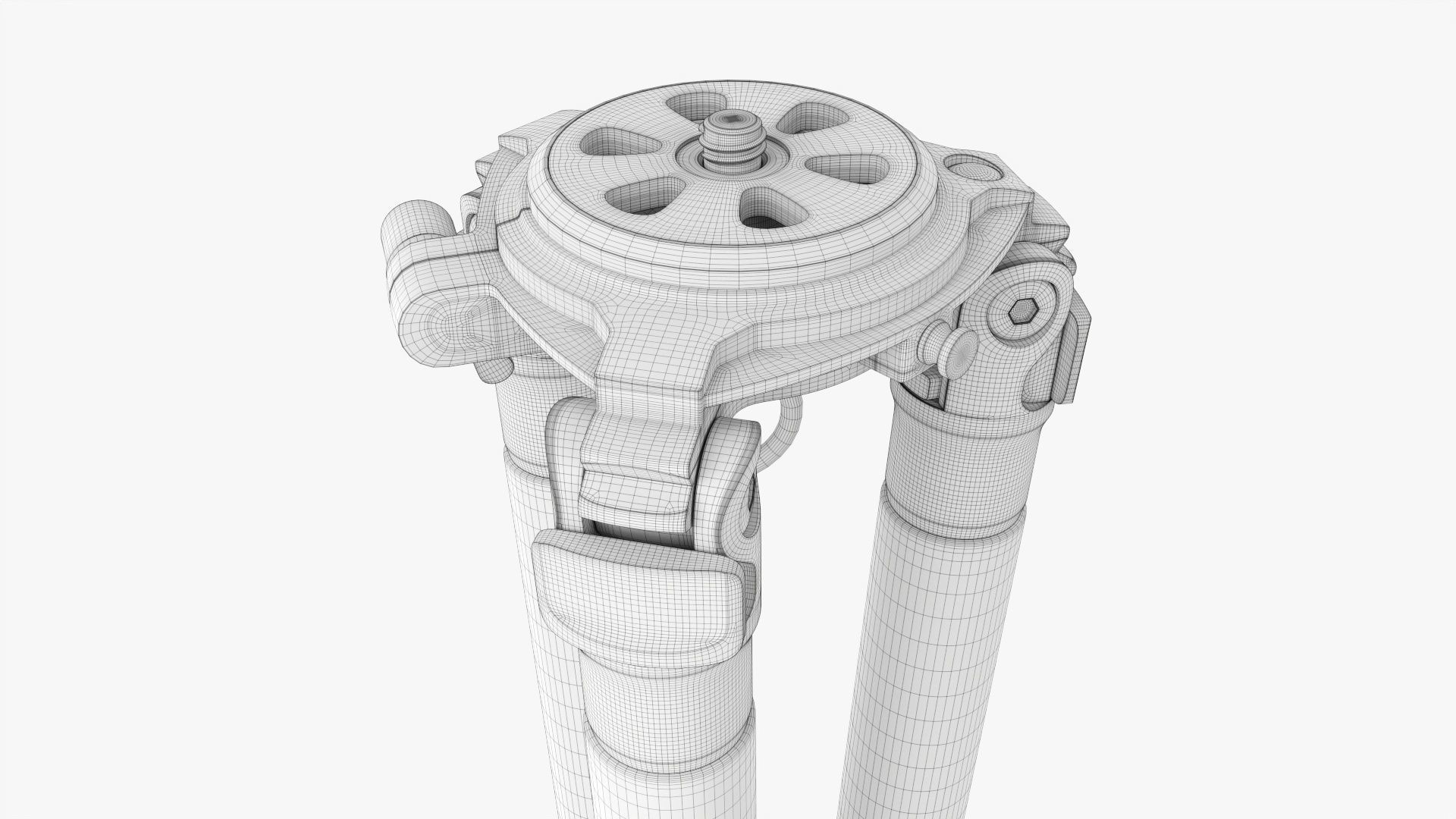 Camera carbon fiber tripod 01 3D model_14