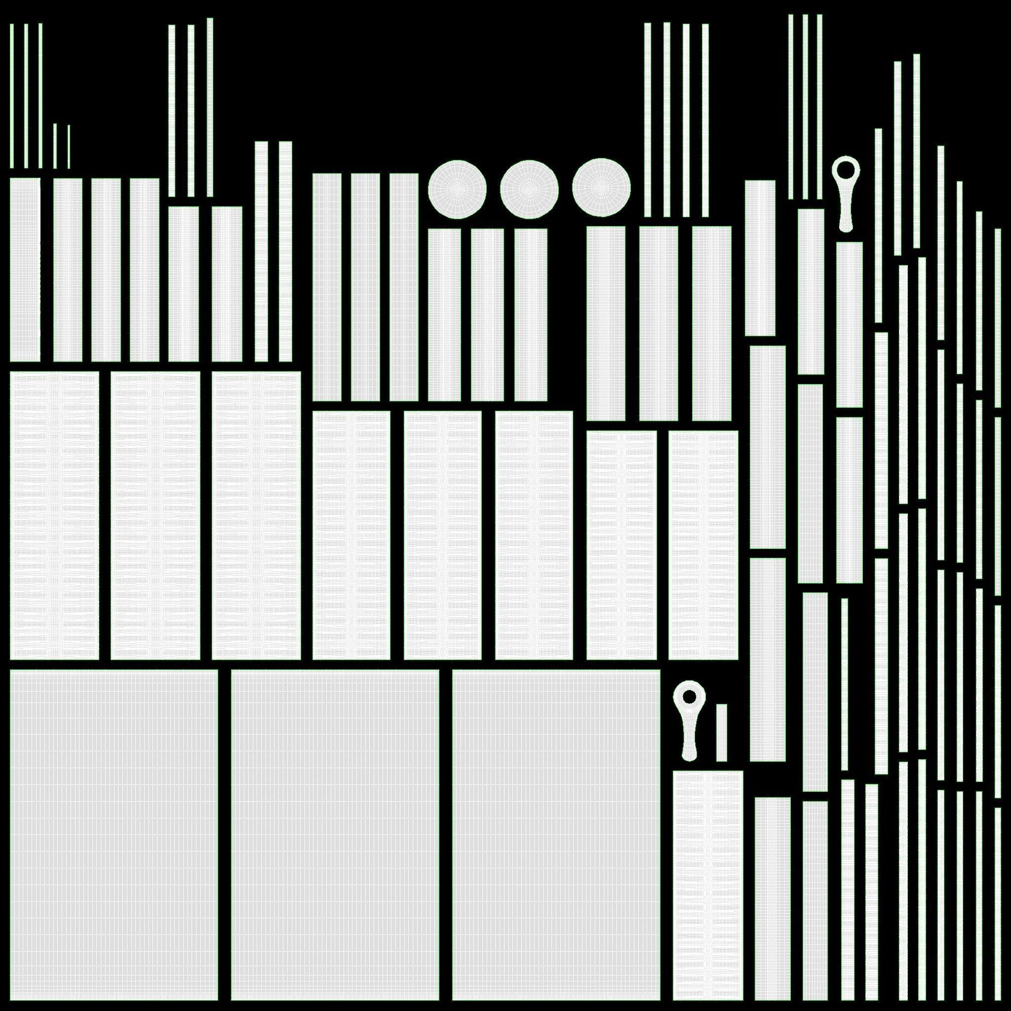 Camera carbon fiber tripod 01 3D model_35