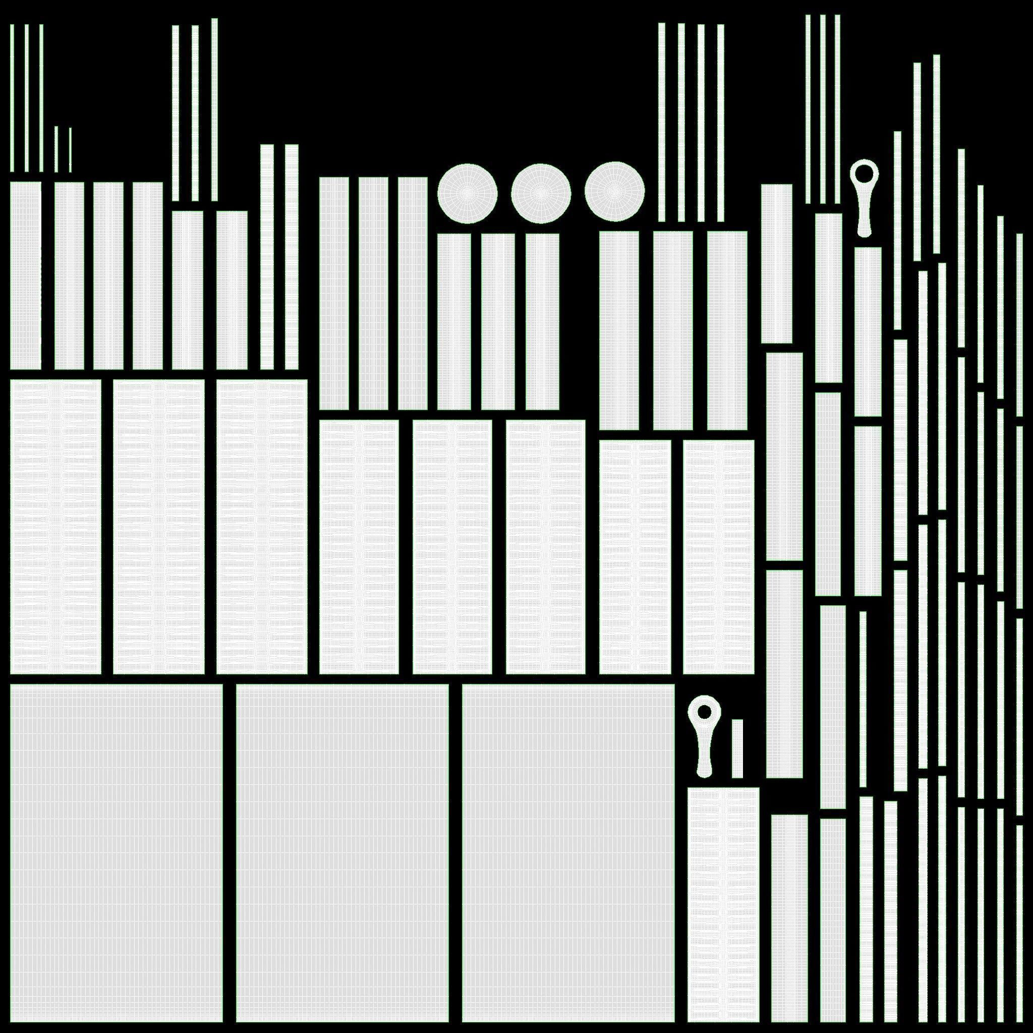 Camera carbon fiber tripod 02 3D model_31