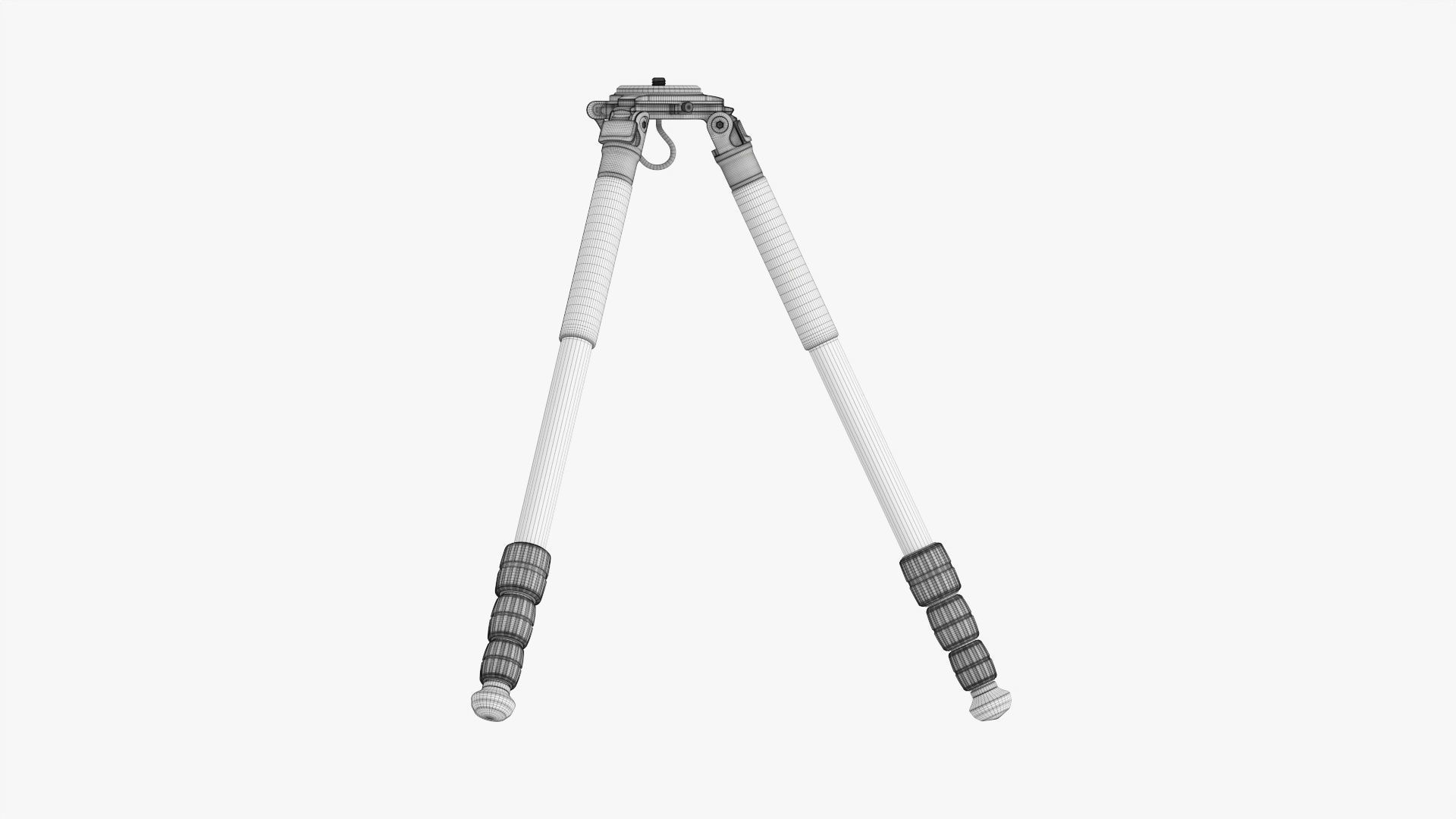 Camera carbon fiber tripod 02 3D model_16