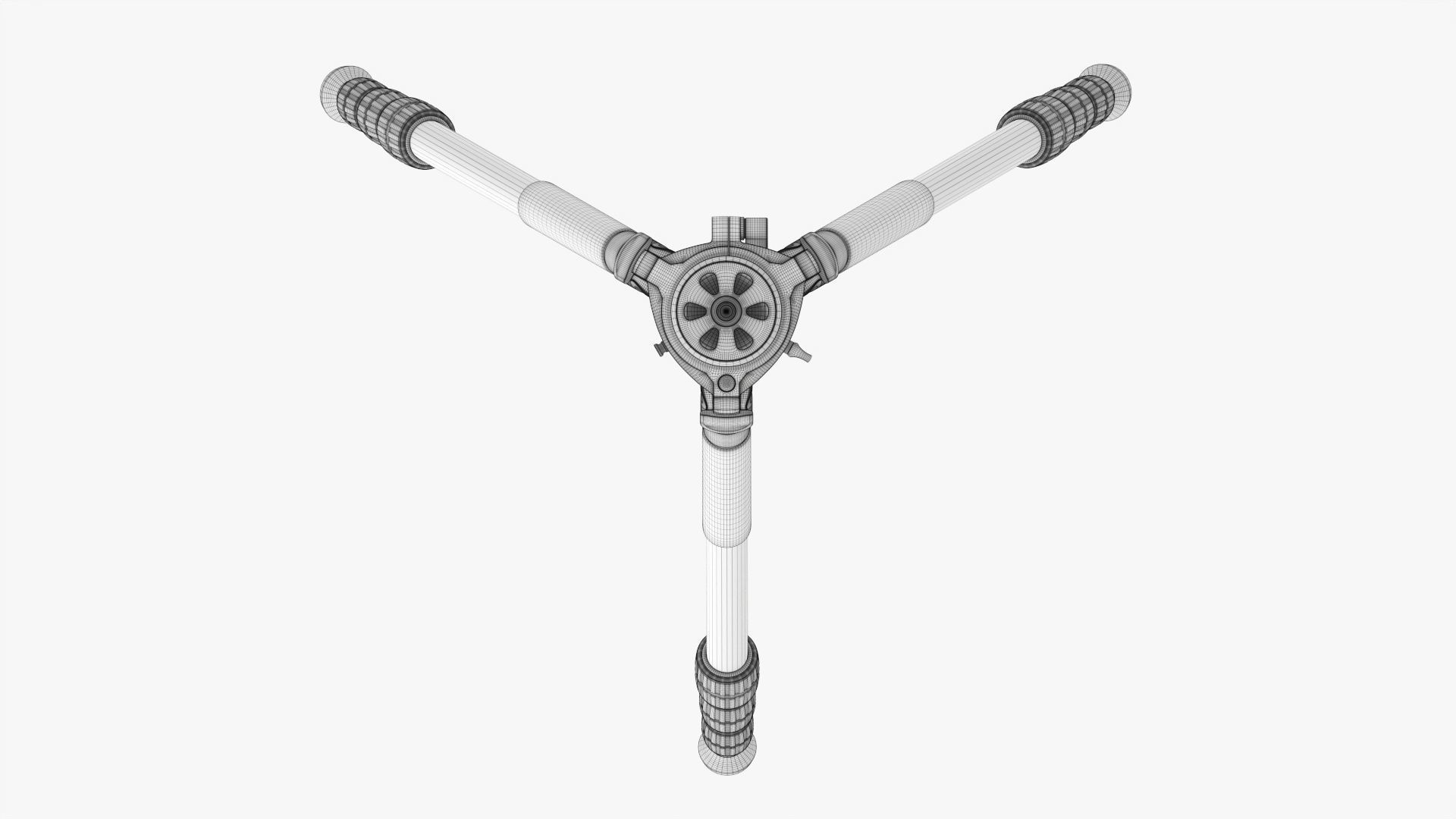 Camera carbon fiber tripod 02 3D model_17