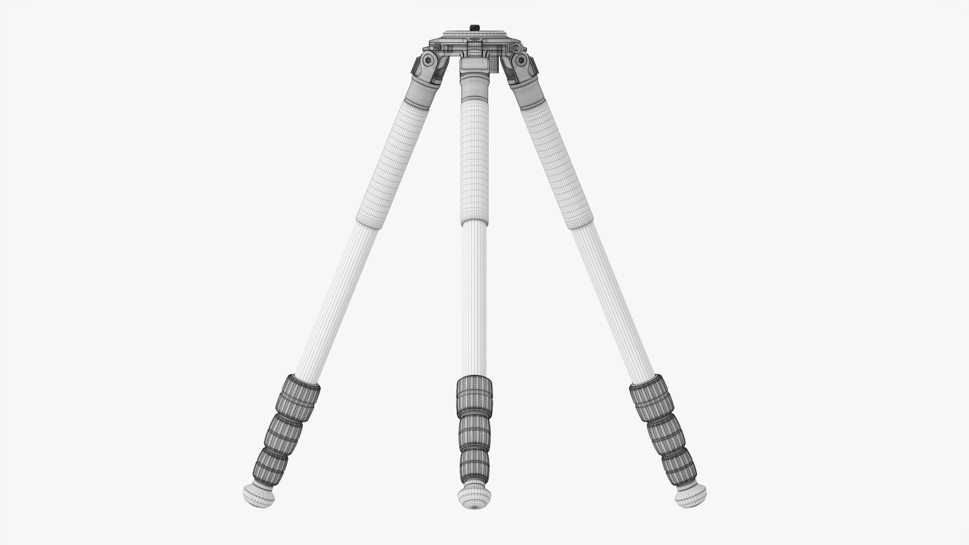 Camera carbon fiber tripod 02 3D model_15