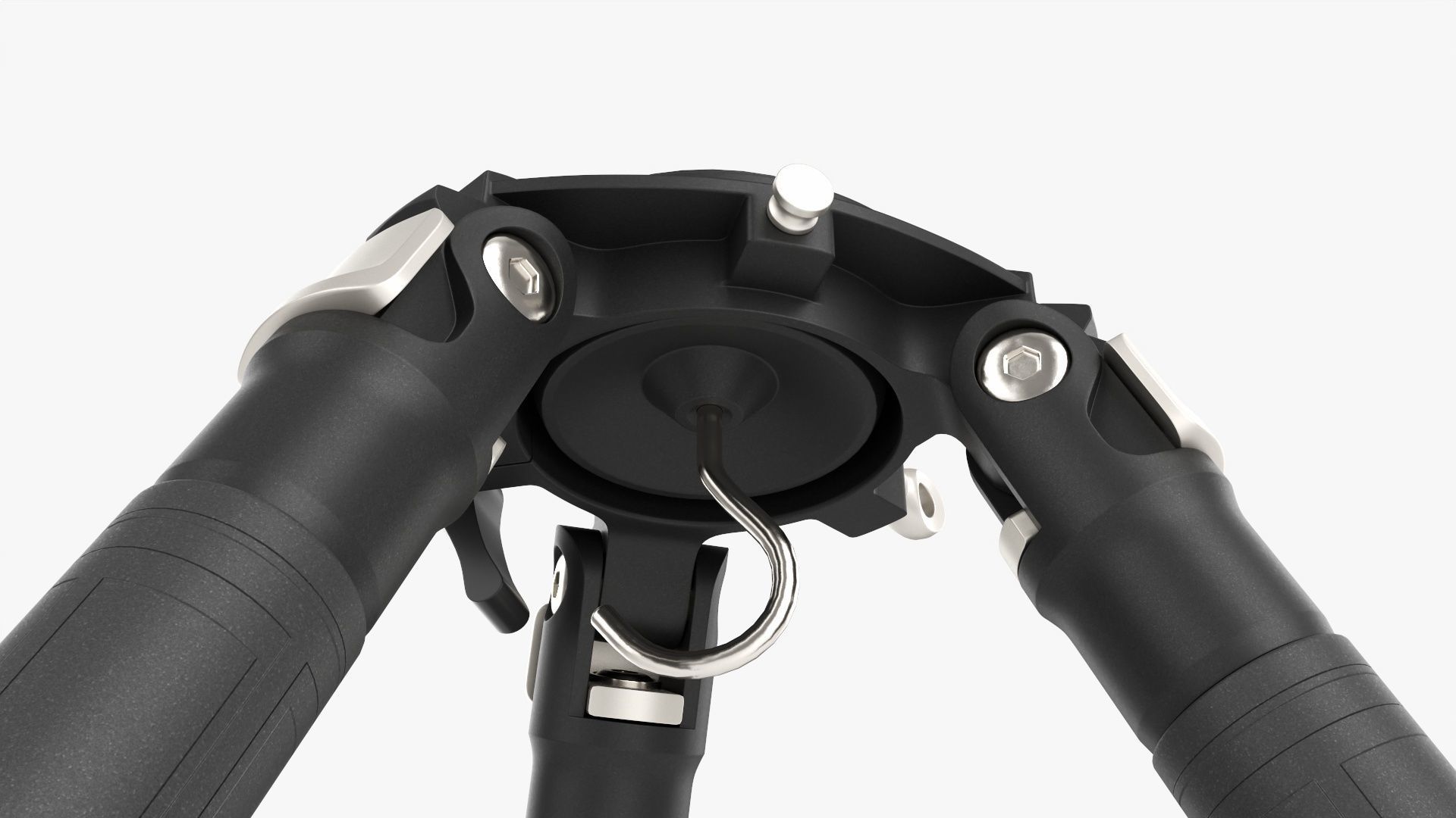 Camera carbon fiber tripod 02 3D model_4