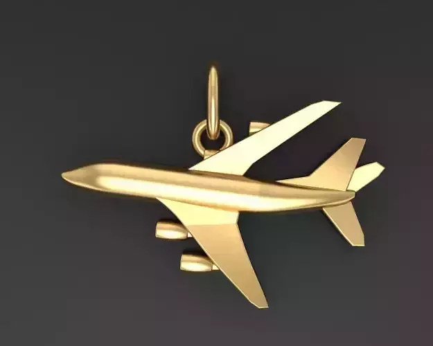 Pendant plane 3D print model