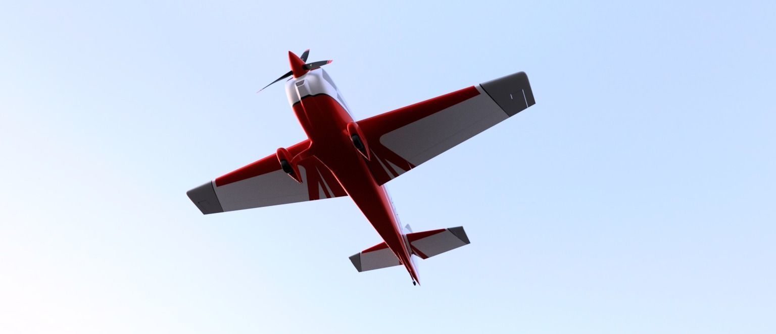 Extra NG Aerobatic Aircraft Miniature 3D model_7