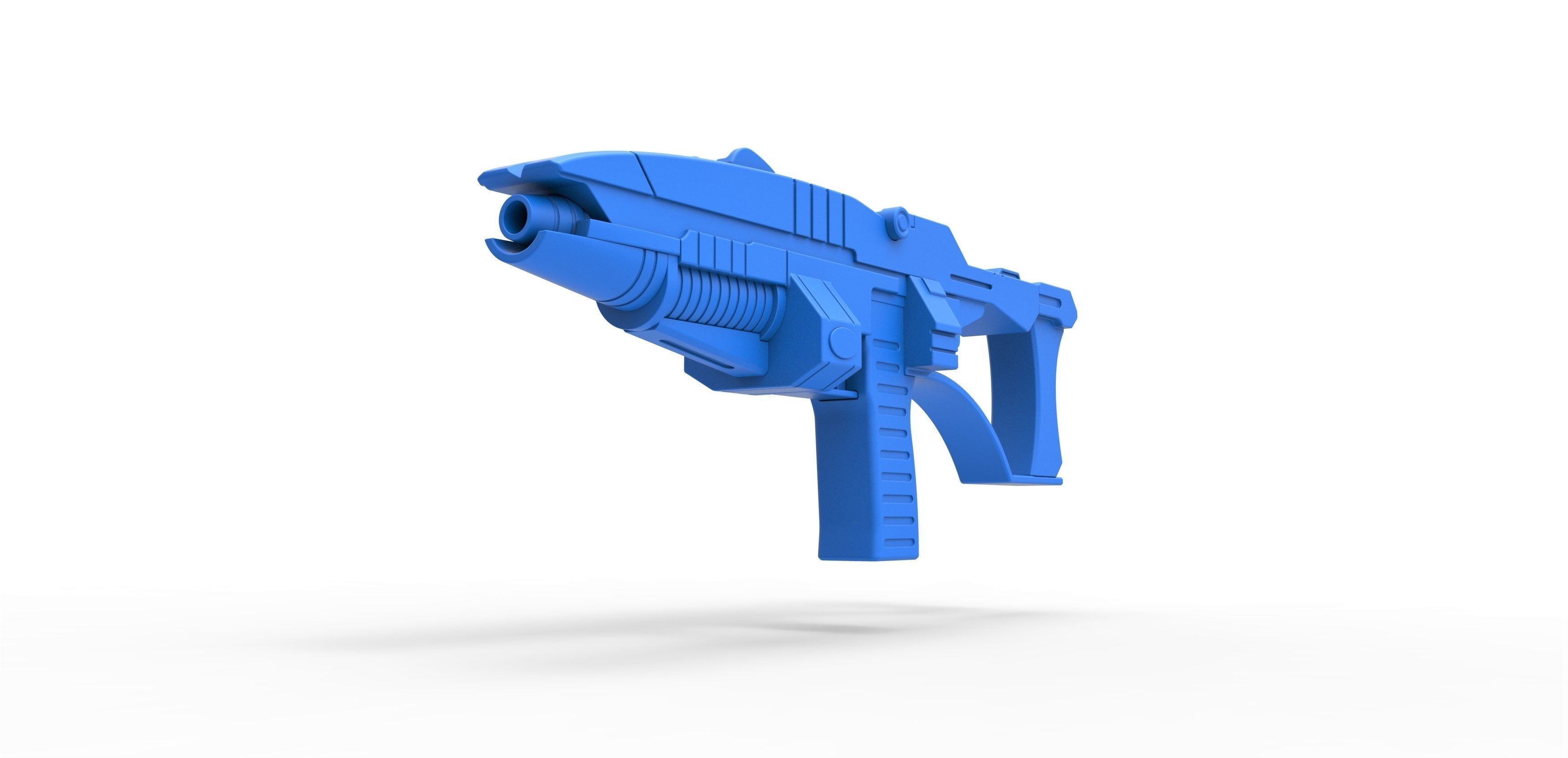 Andorian Plasma Rifle from Star Trek Enterprise TV series 3D model_14