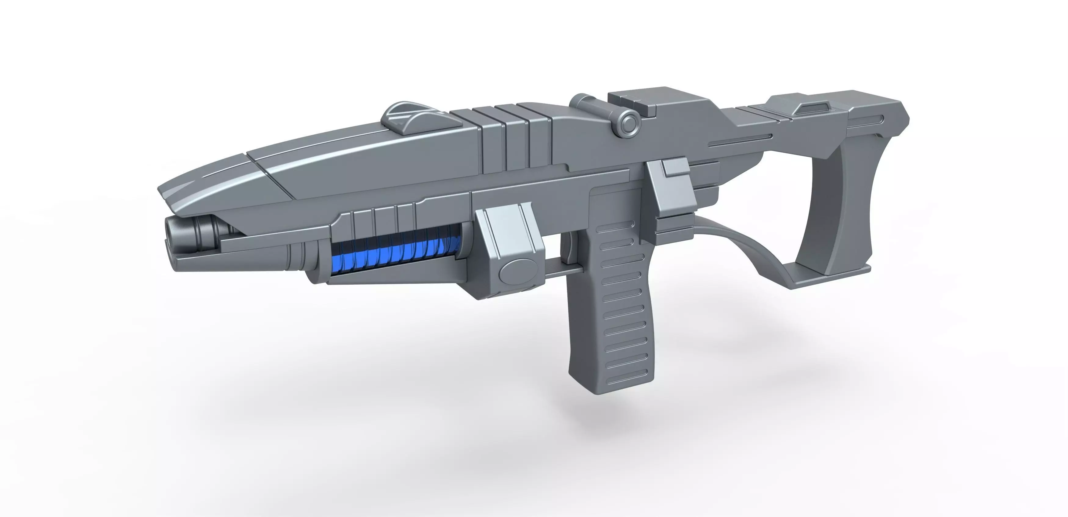 Andorian Plasma Rifle from Star Trek Enterprise TV series 3D model_0