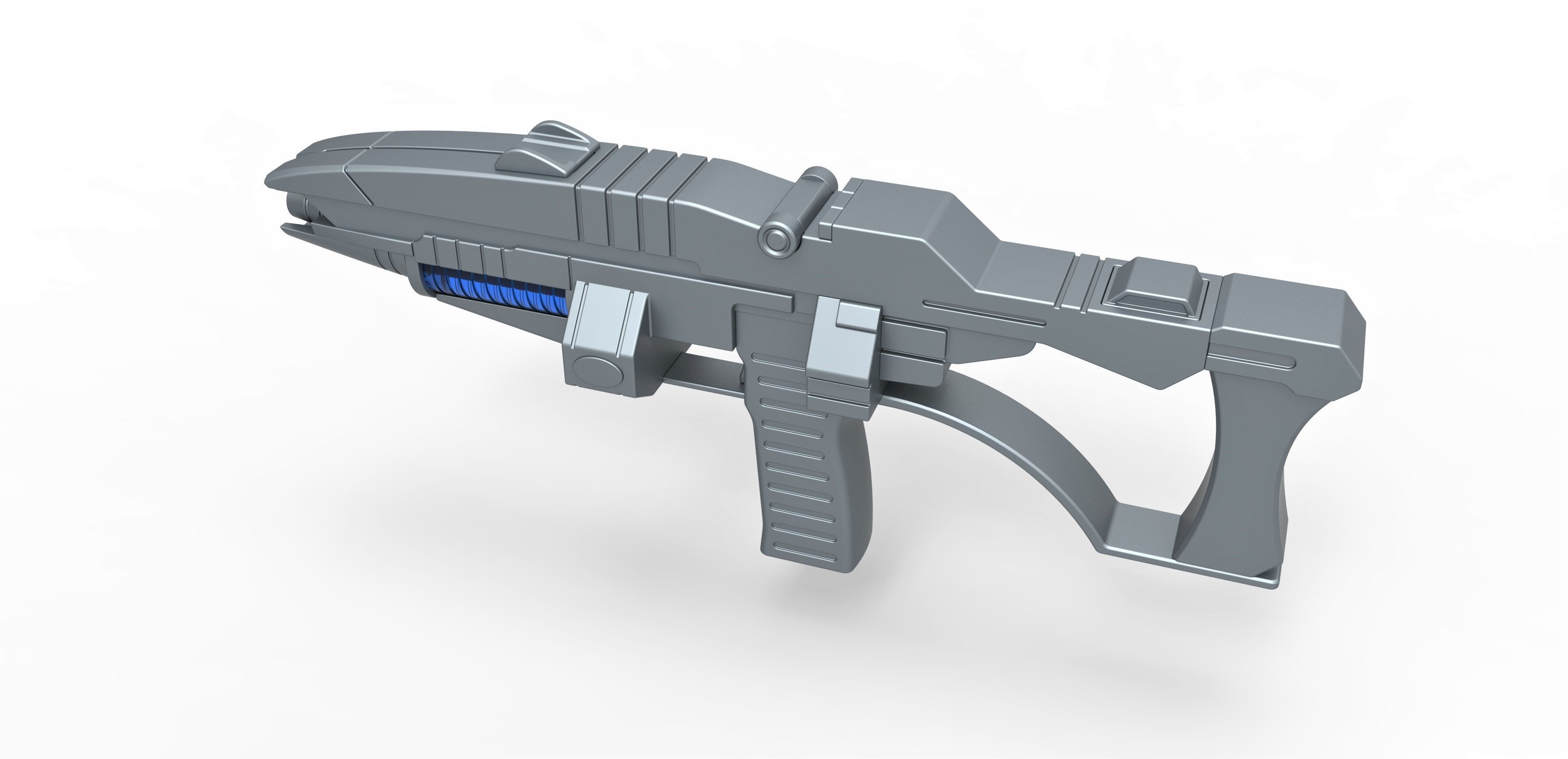 Andorian Plasma Rifle from Star Trek Enterprise TV series 3D model_8