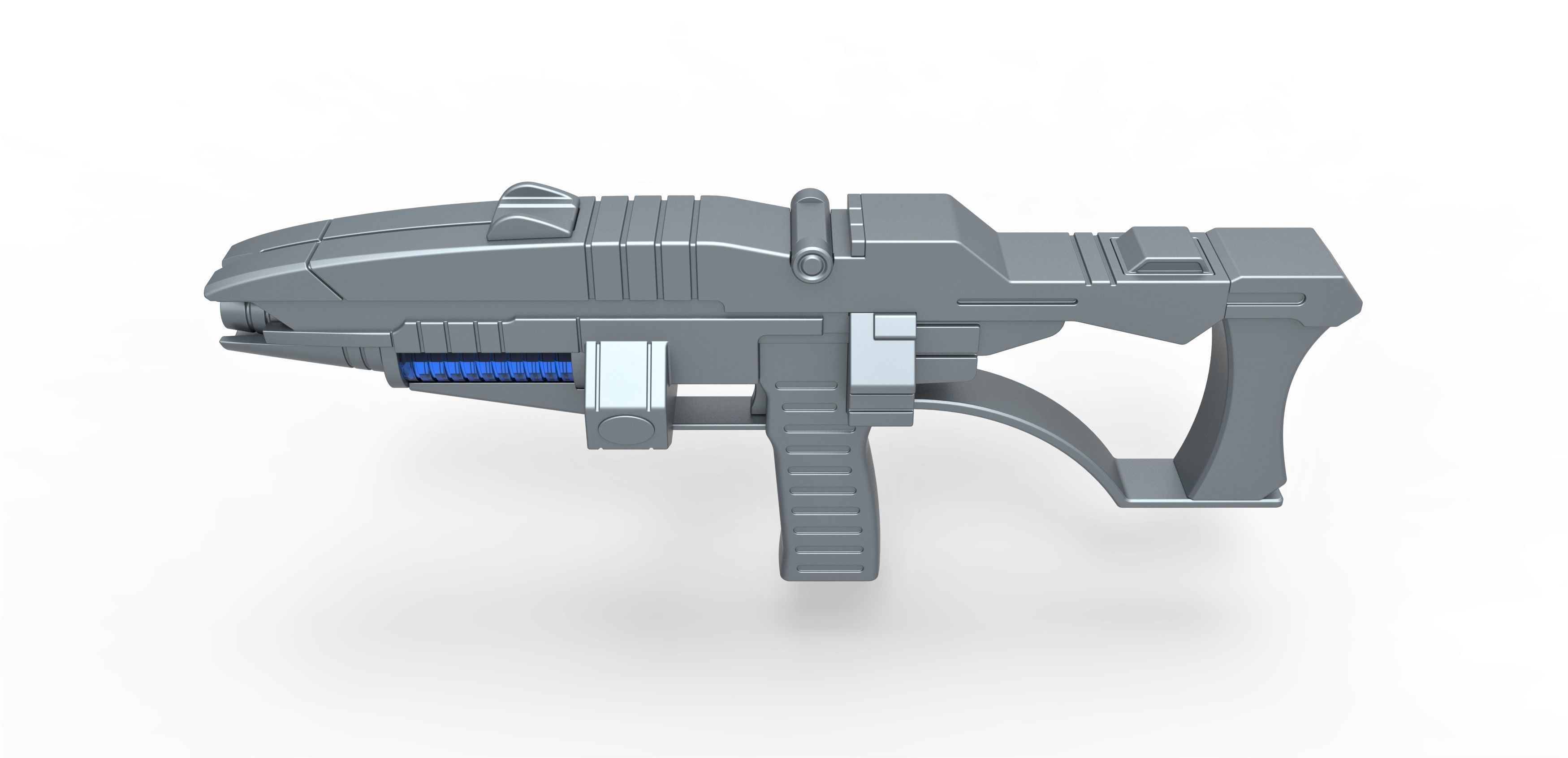 Andorian Plasma Rifle from Star Trek Enterprise TV series 3D model_6
