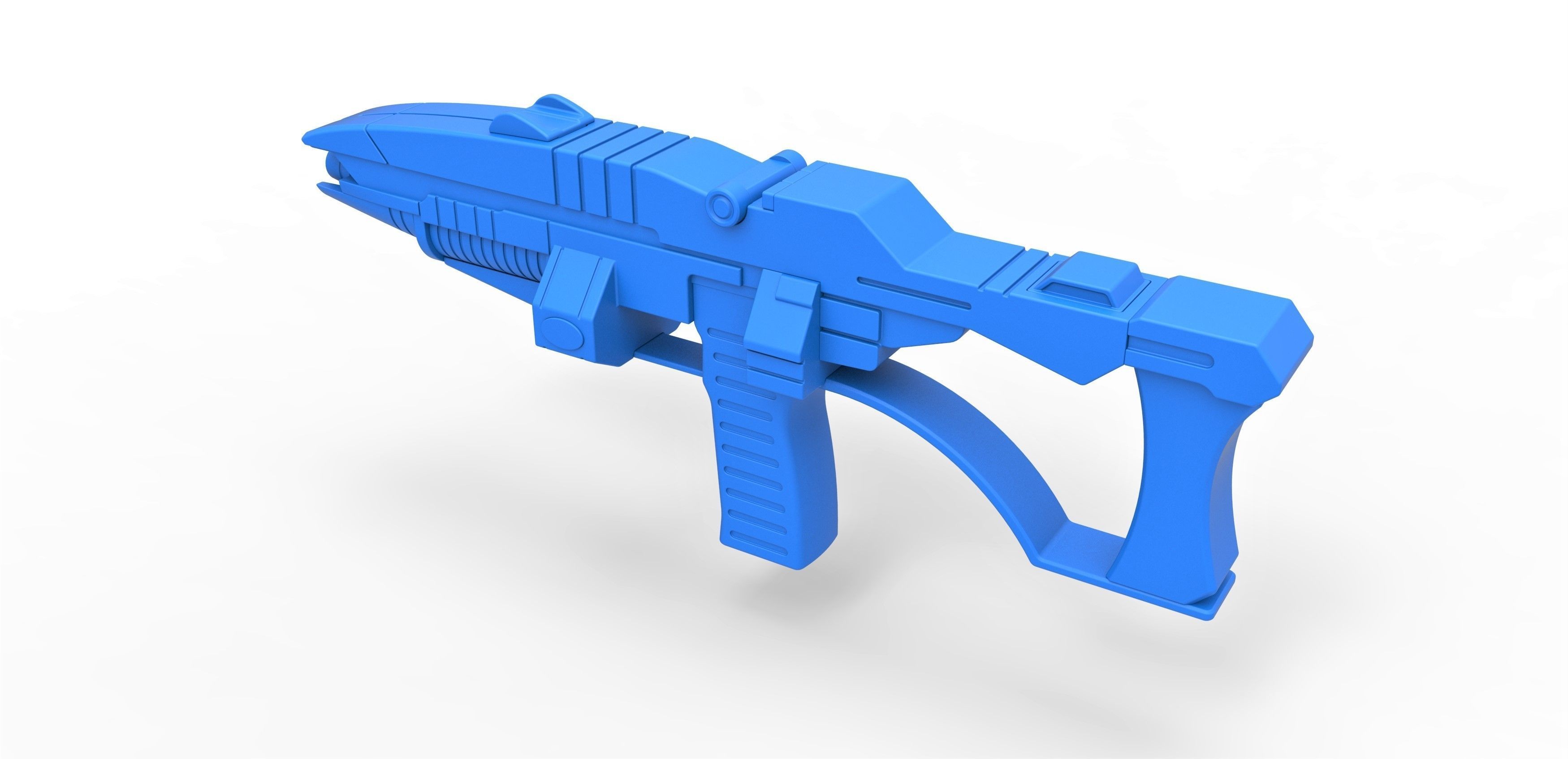 Andorian Plasma Rifle from Star Trek Enterprise TV series 3D model_19