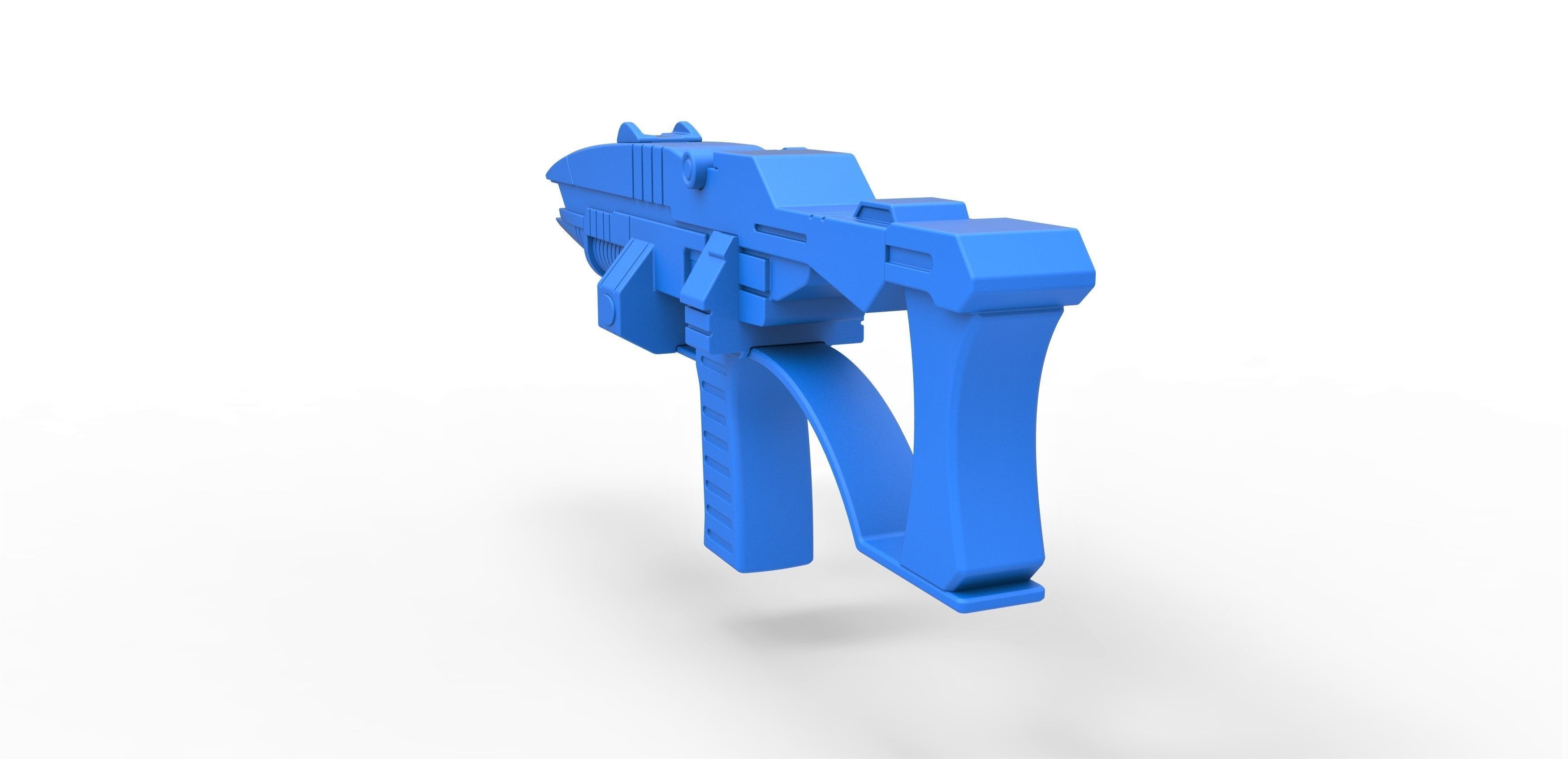 Andorian Plasma Rifle from Star Trek Enterprise TV series 3D model_20