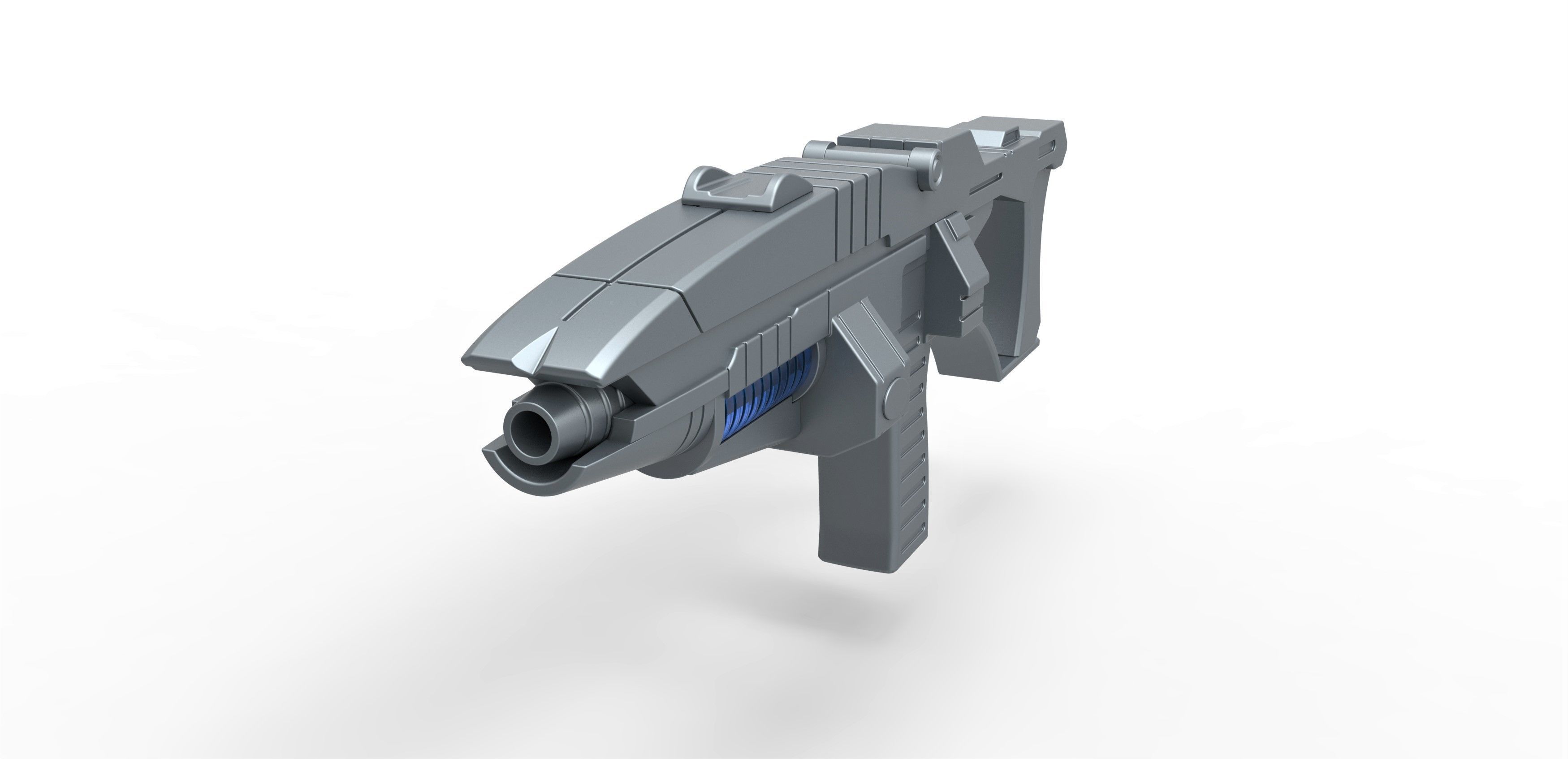 Andorian Plasma Rifle from Star Trek Enterprise TV series 3D model_2