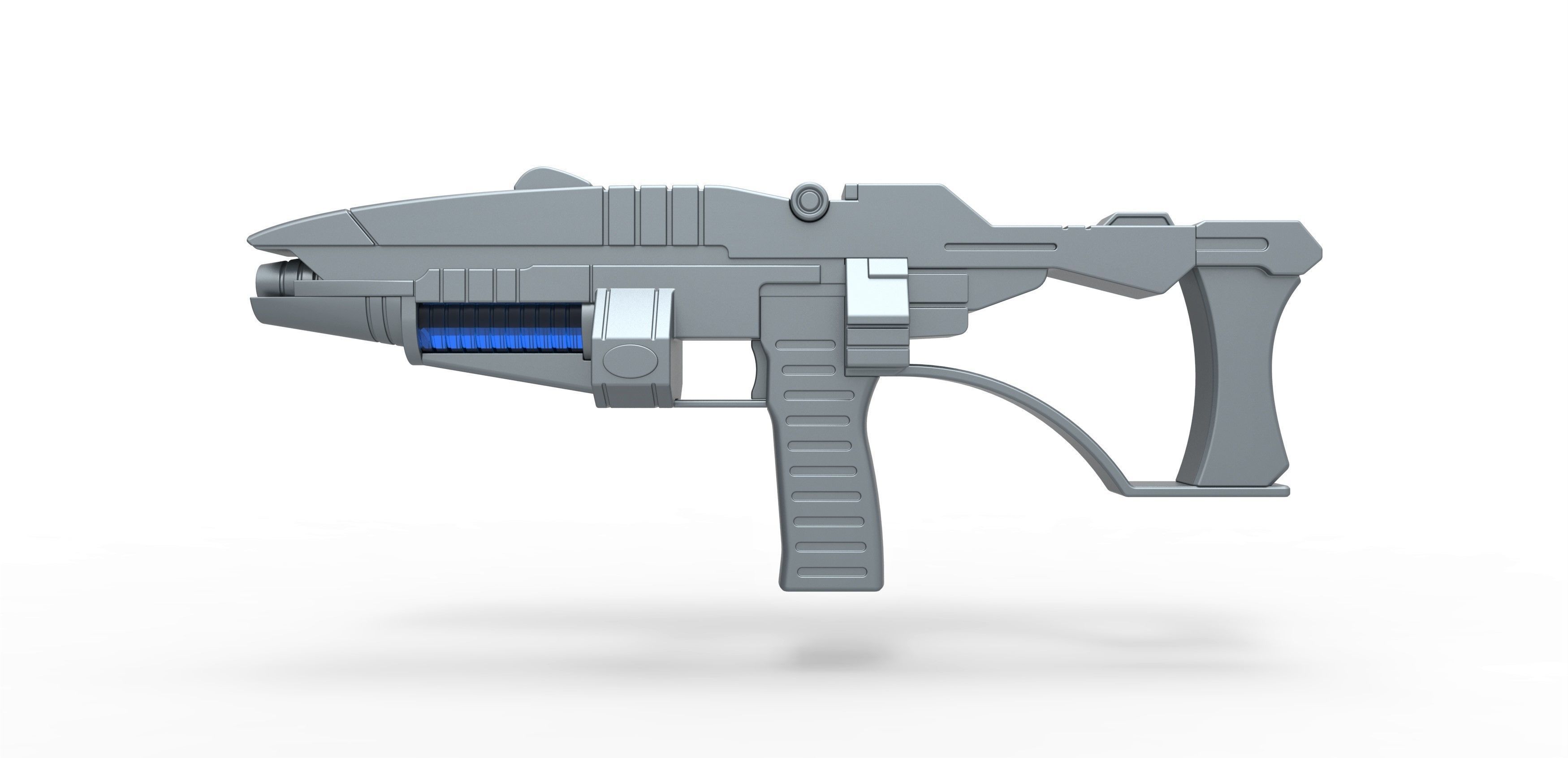 Andorian Plasma Rifle from Star Trek Enterprise TV series 3D model_5