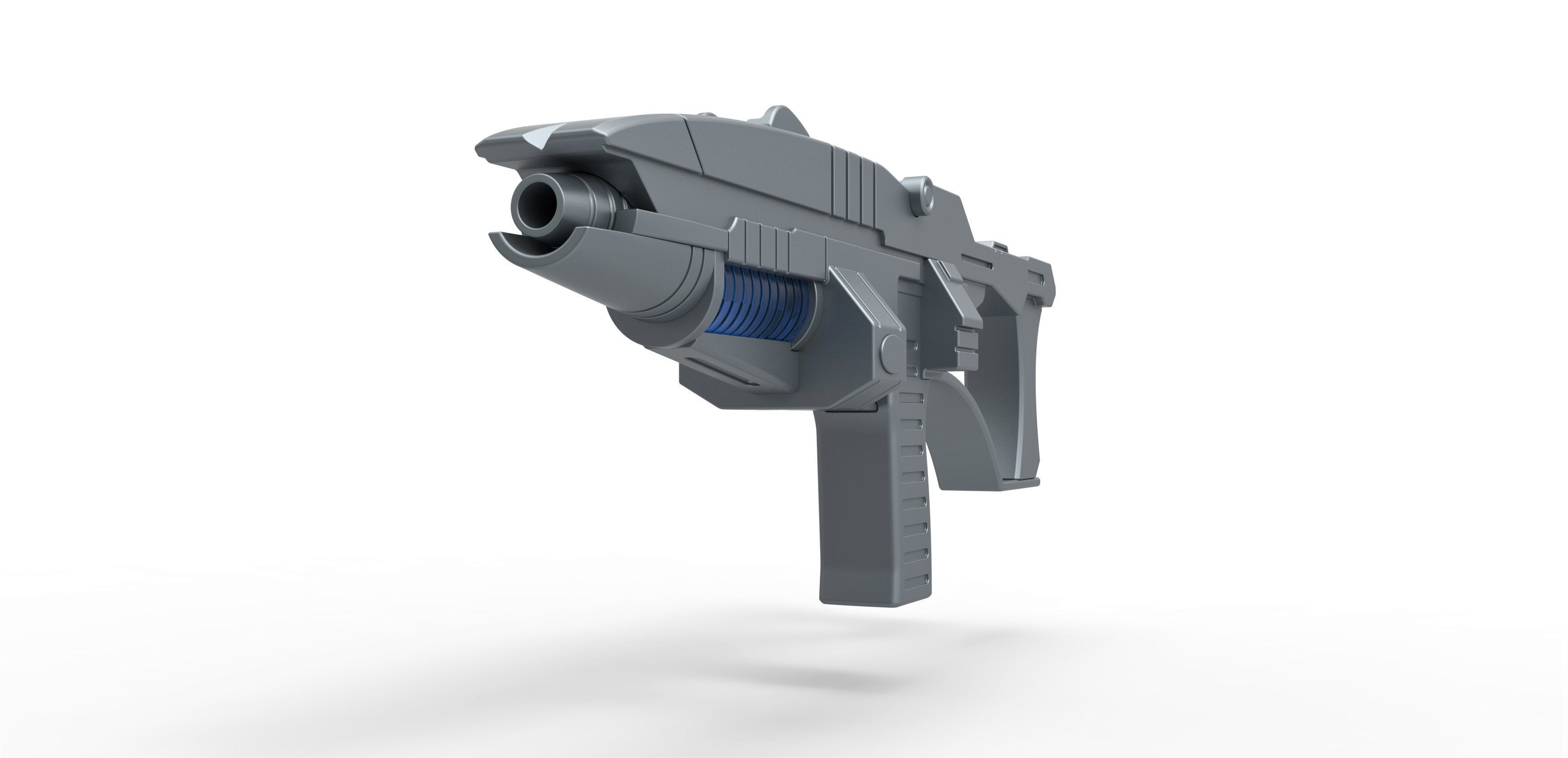 Andorian Plasma Rifle from Star Trek Enterprise TV series 3D model_3