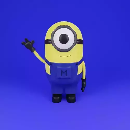 Minions minion toy 3D model