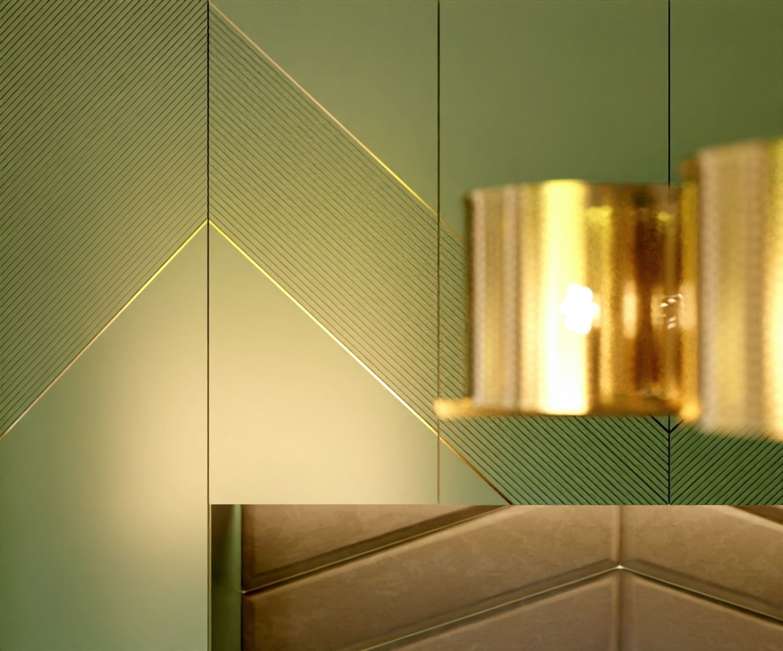 Bedroom scene 3D model_4