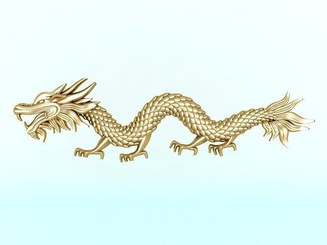 Dragon for jewelry - Dragon for ring - Dragon for pendant 3D print model