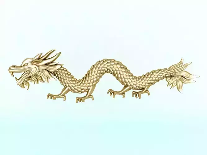 Dragon for jewelry - Dragon for ring - Dragon for pendant 3D print model