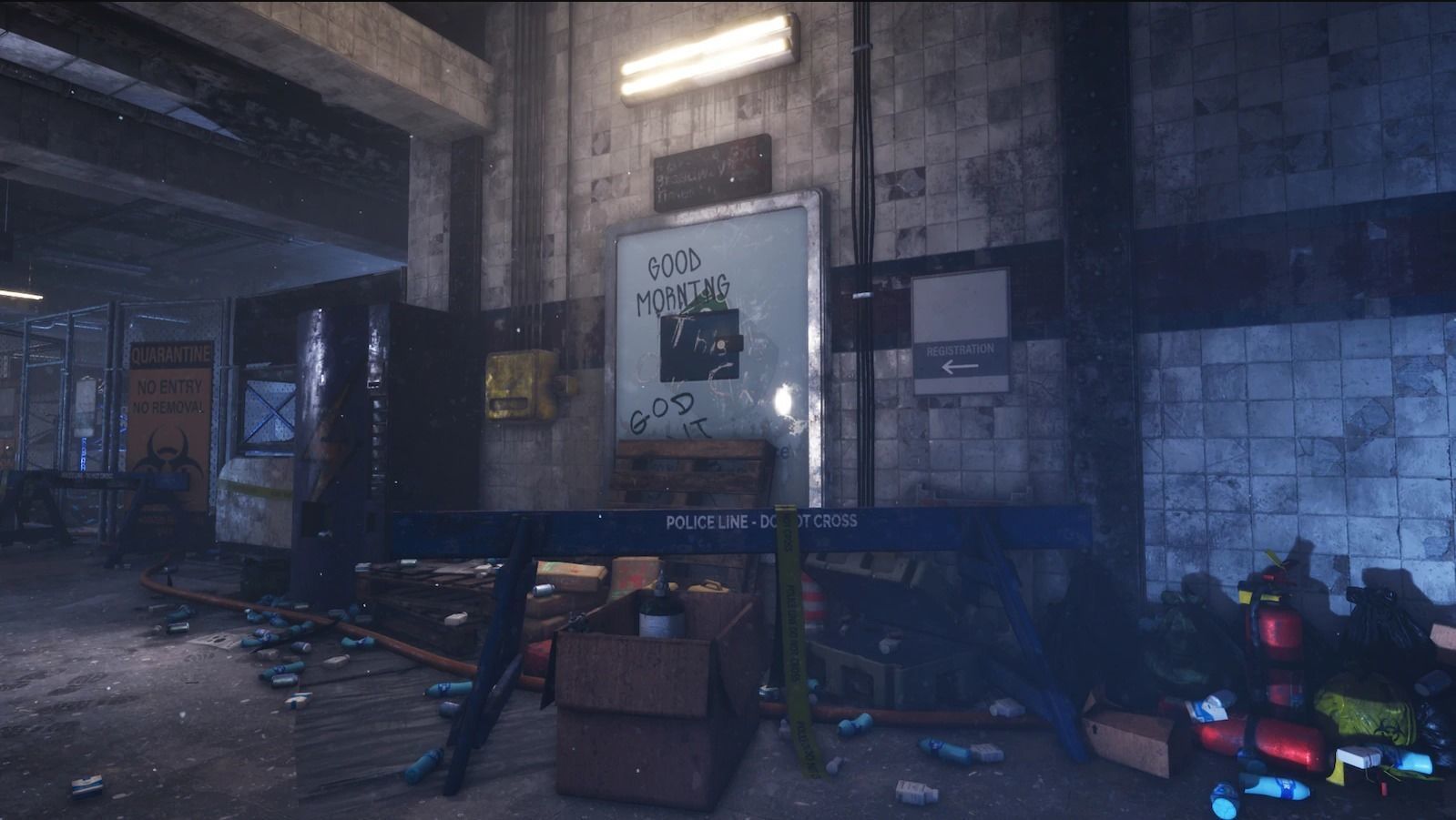 Underground Subway Low-poly 3D model_10