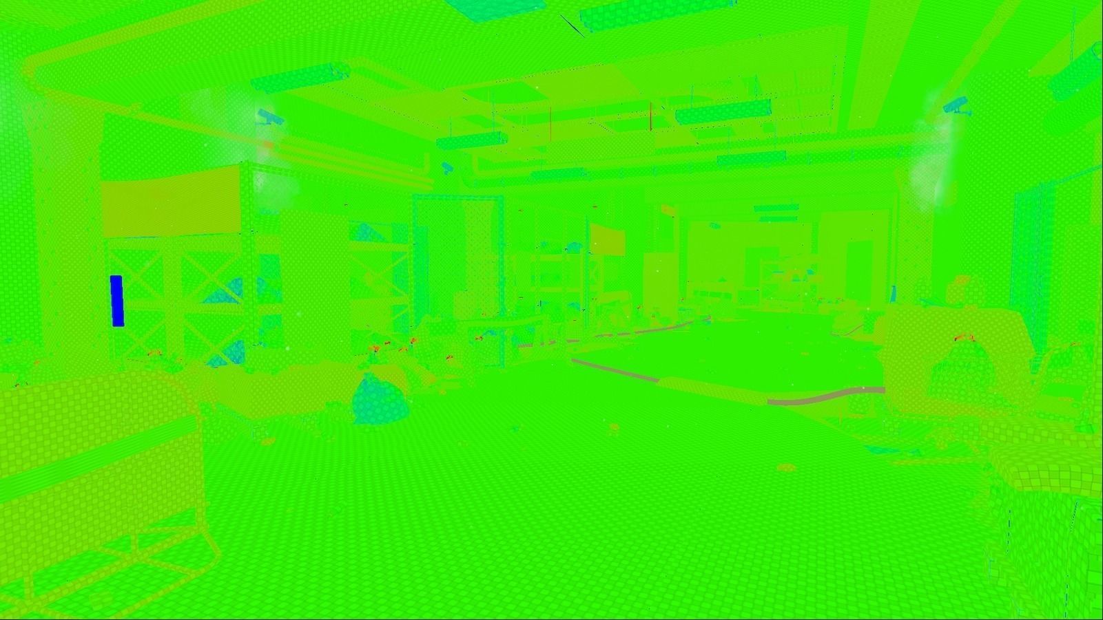 Underground Subway Low-poly 3D model_16