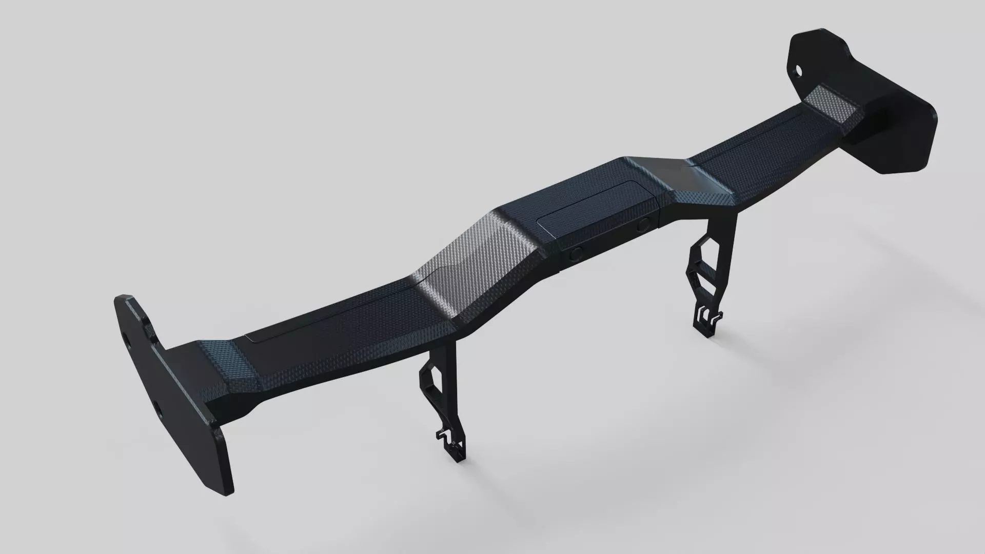 spoiler cyber auto garage rear lift  3D model_0