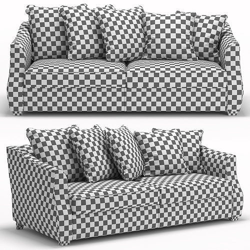Dantone Zheneva Sofa 3D model 3