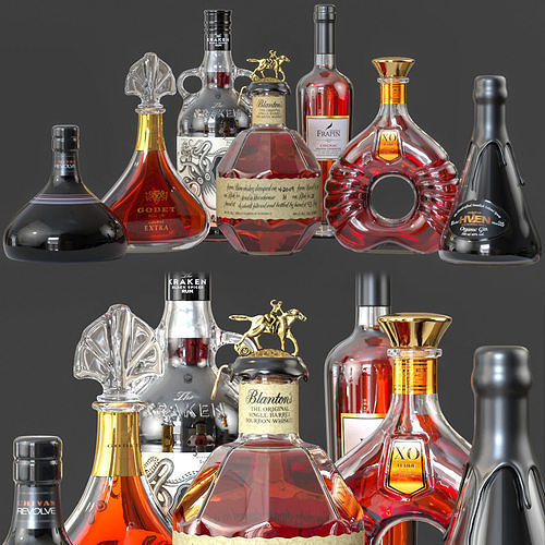 Bottle 07 3D model
