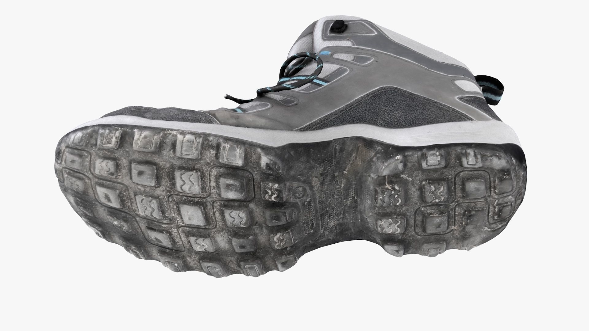 Hiking Boots - 3D Scanned Game-Ready Asset Low-poly 3D model_4