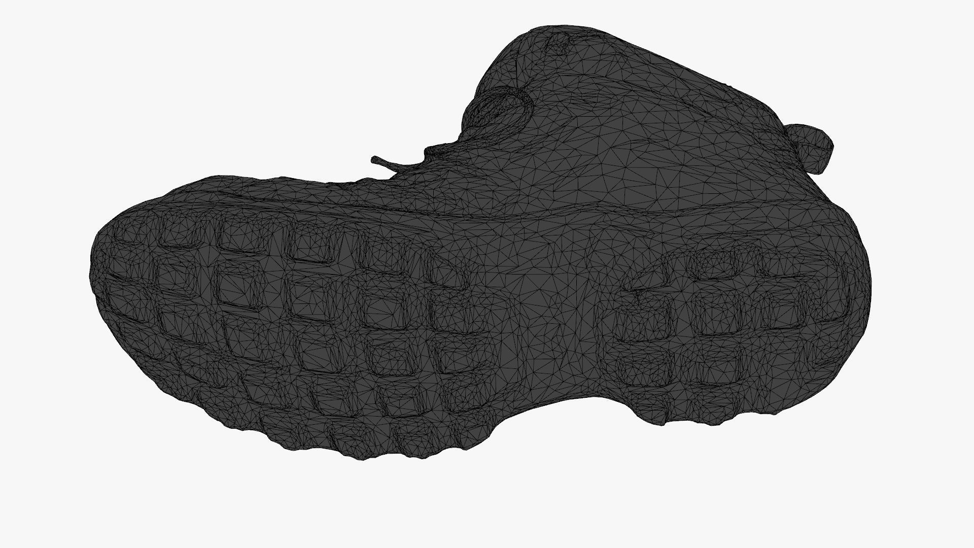 Hiking Boots - 3D Scanned Game-Ready Asset Low-poly 3D model_12