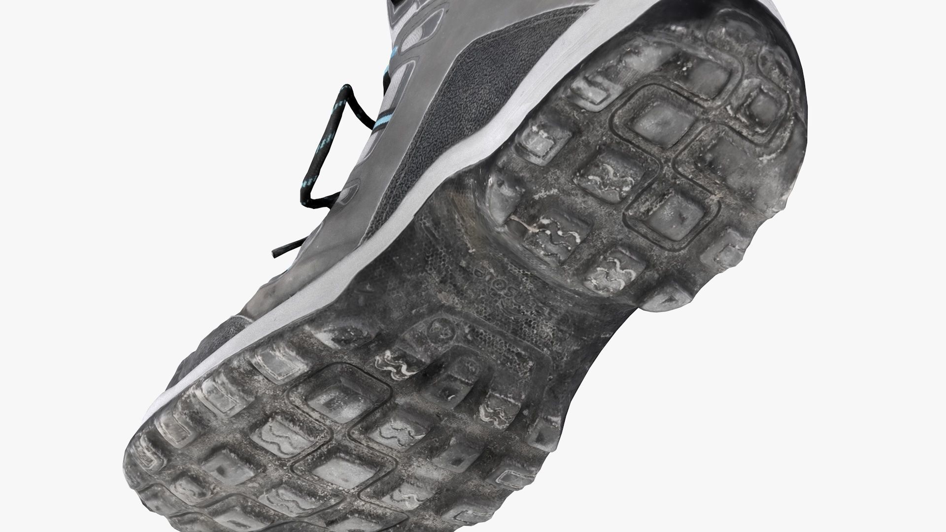 Hiking Boots - 3D Scanned Game-Ready Asset Low-poly 3D model_8