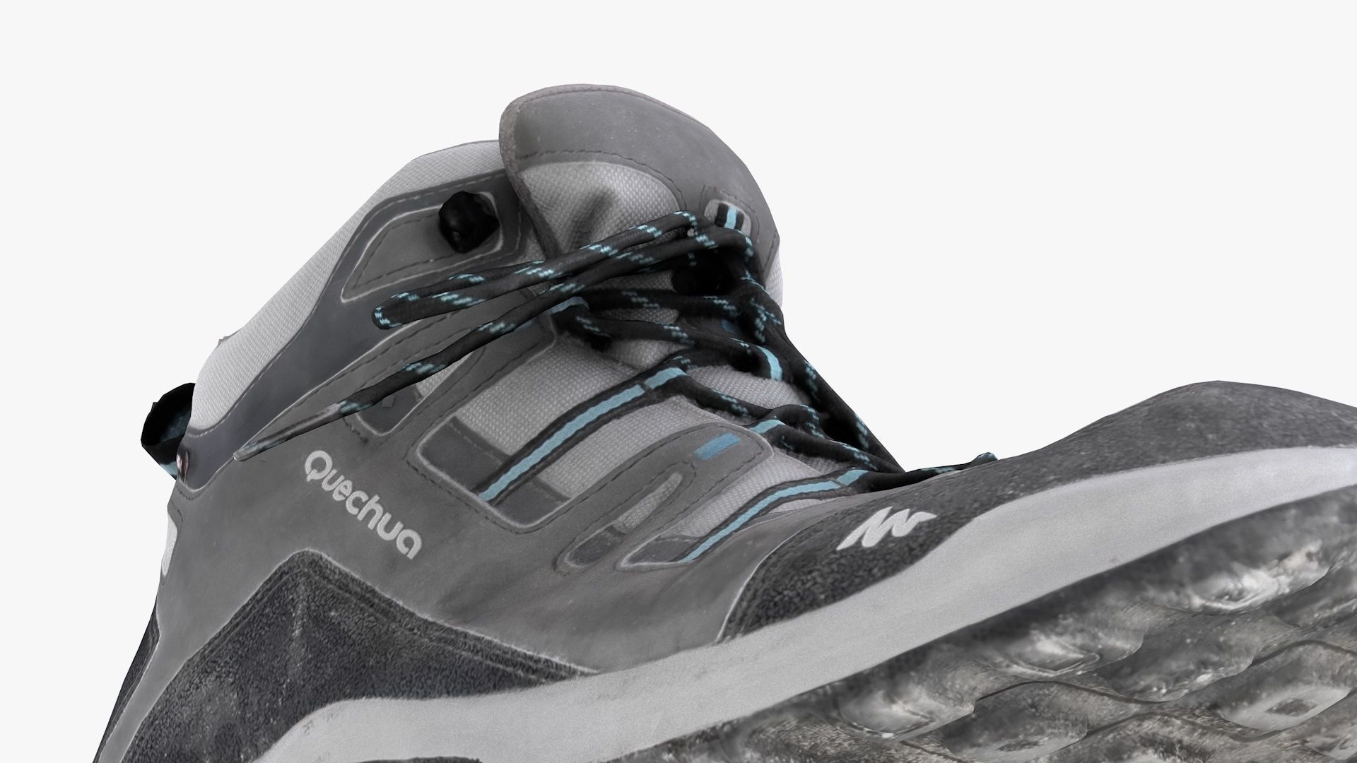 Hiking Boots - 3D Scanned Game-Ready Asset Low-poly 3D model_7