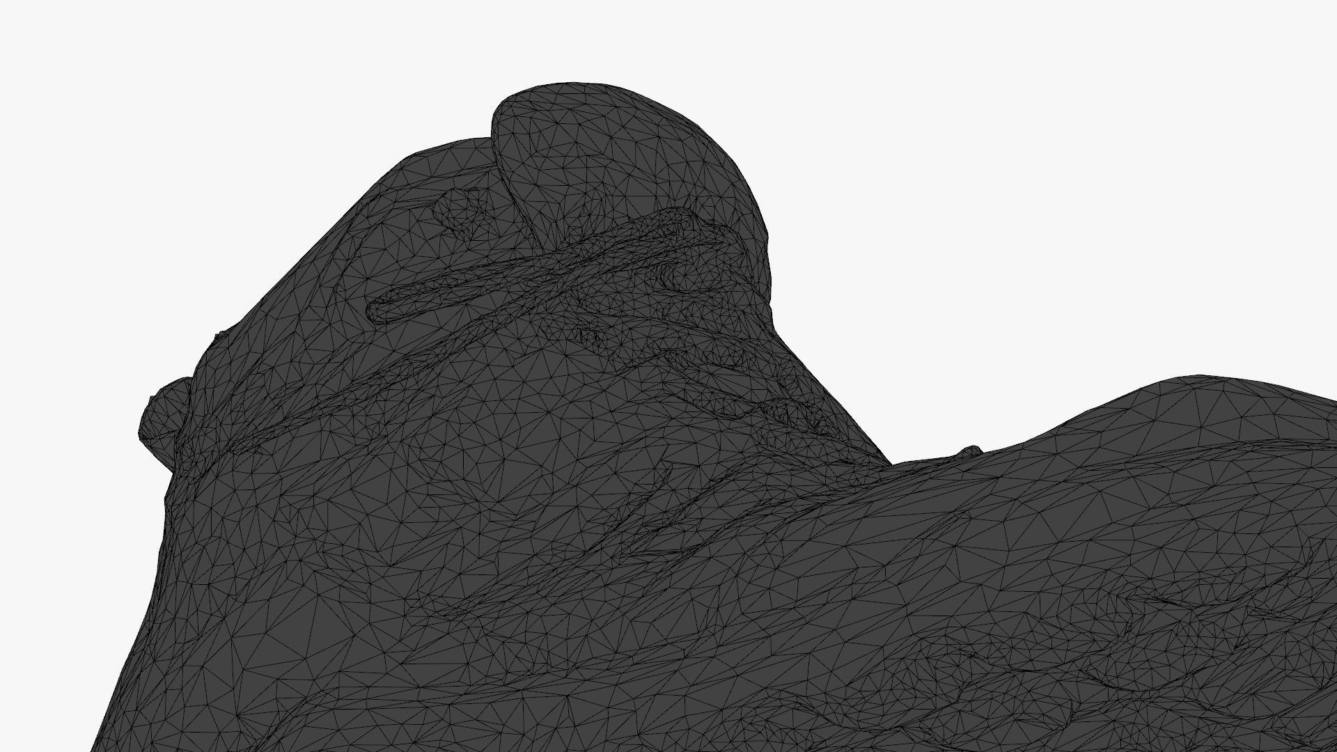 Hiking Boots - 3D Scanned Game-Ready Asset Low-poly 3D model_15