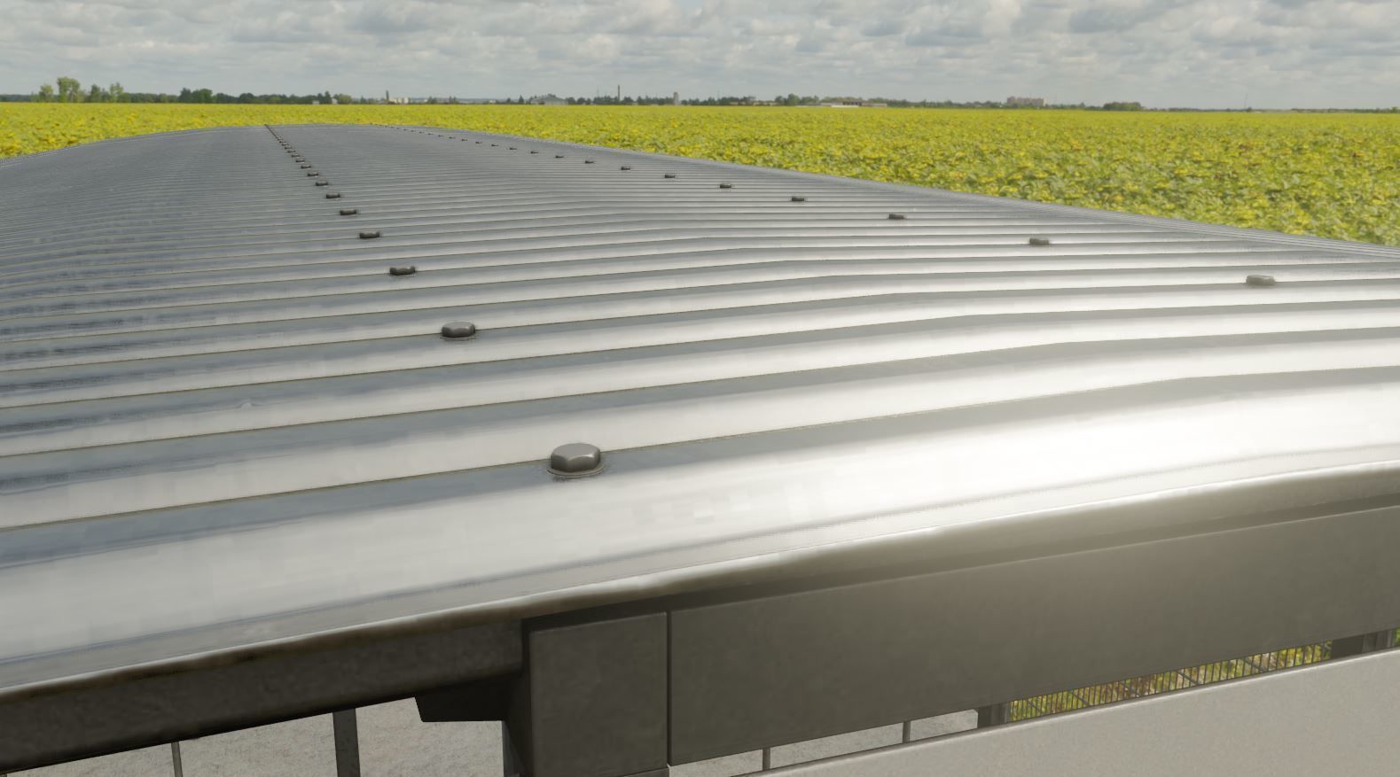 Lockable Bicycle Shelters Version 2 - Fahrradboxen Low-poly 3D model_14