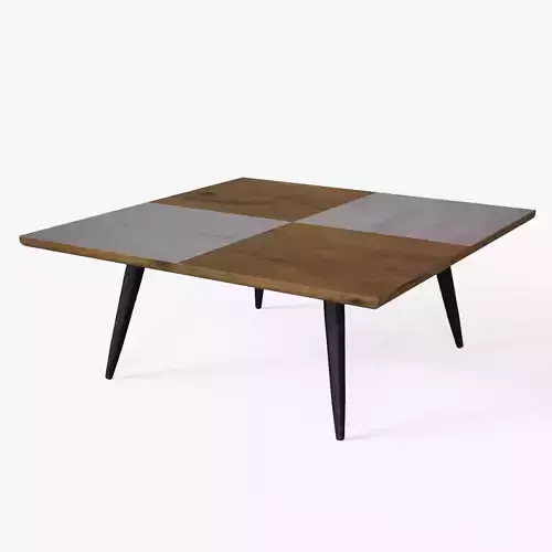 Luxome Coffee Table dual colour powder coated