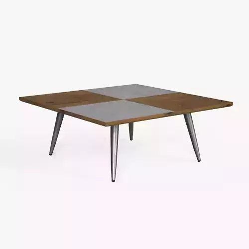 Luxome Coffee Table dual colour stainless steel