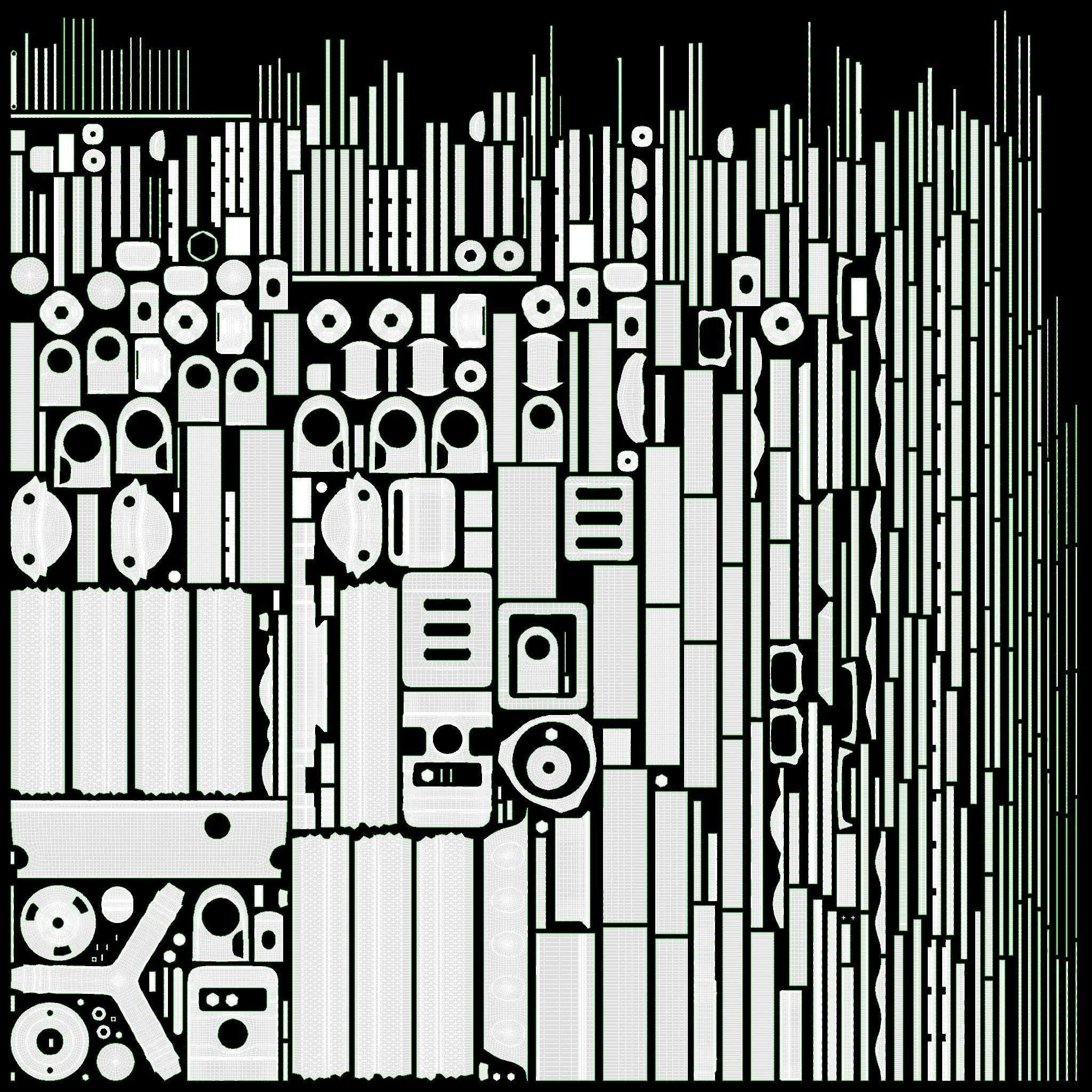 Carbon camera tabletop tripod 01 3D model_31
