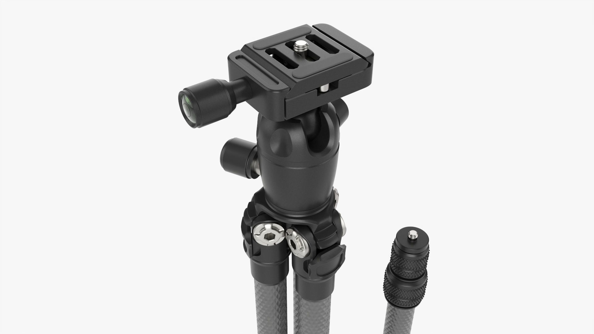 Carbon camera tabletop tripod 01 3D model_4