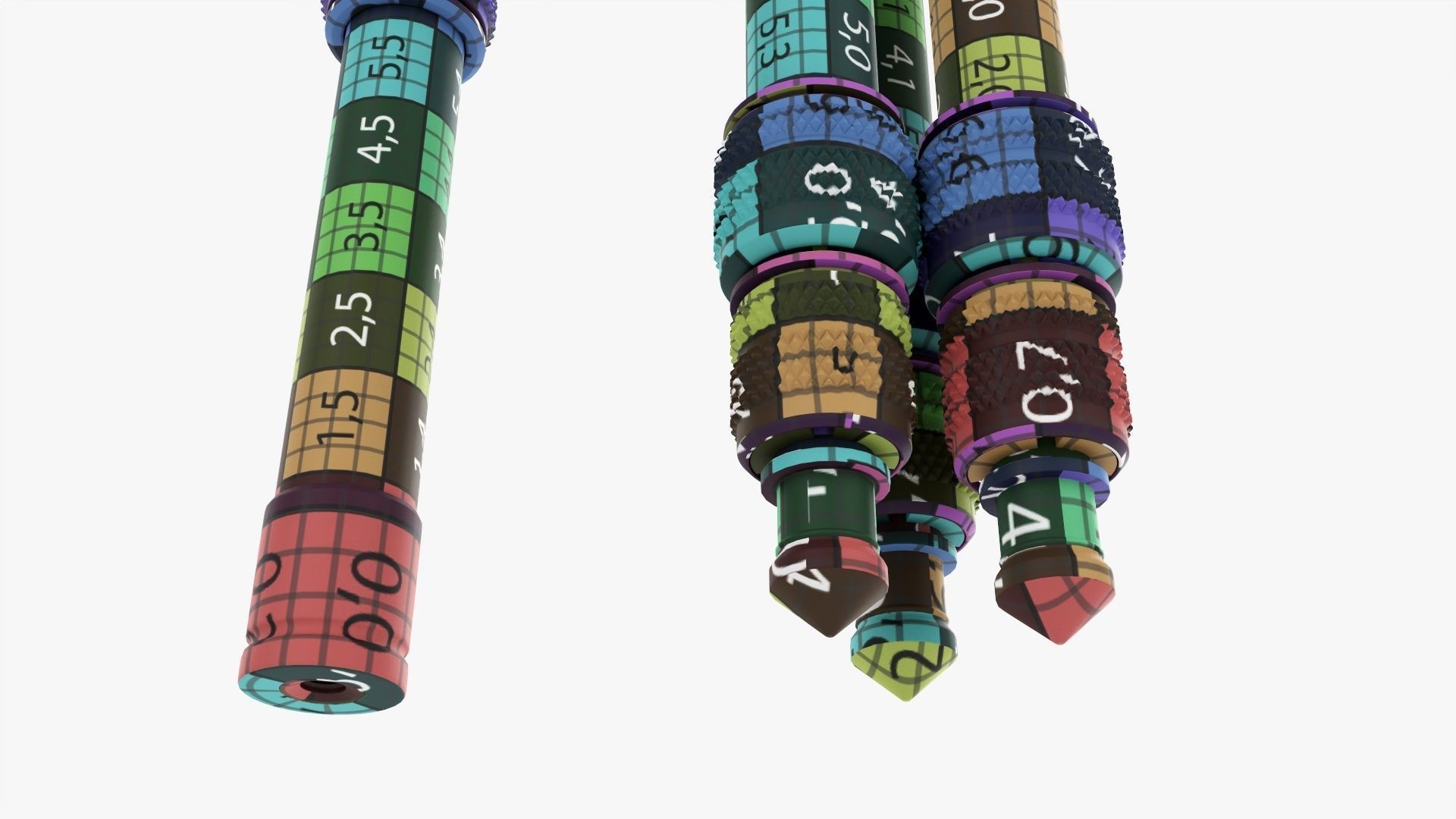 Carbon camera tabletop tripod 01 3D model_24