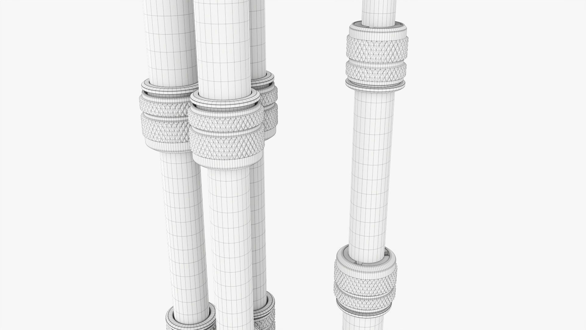 Carbon camera tabletop tripod 02 3D model_17