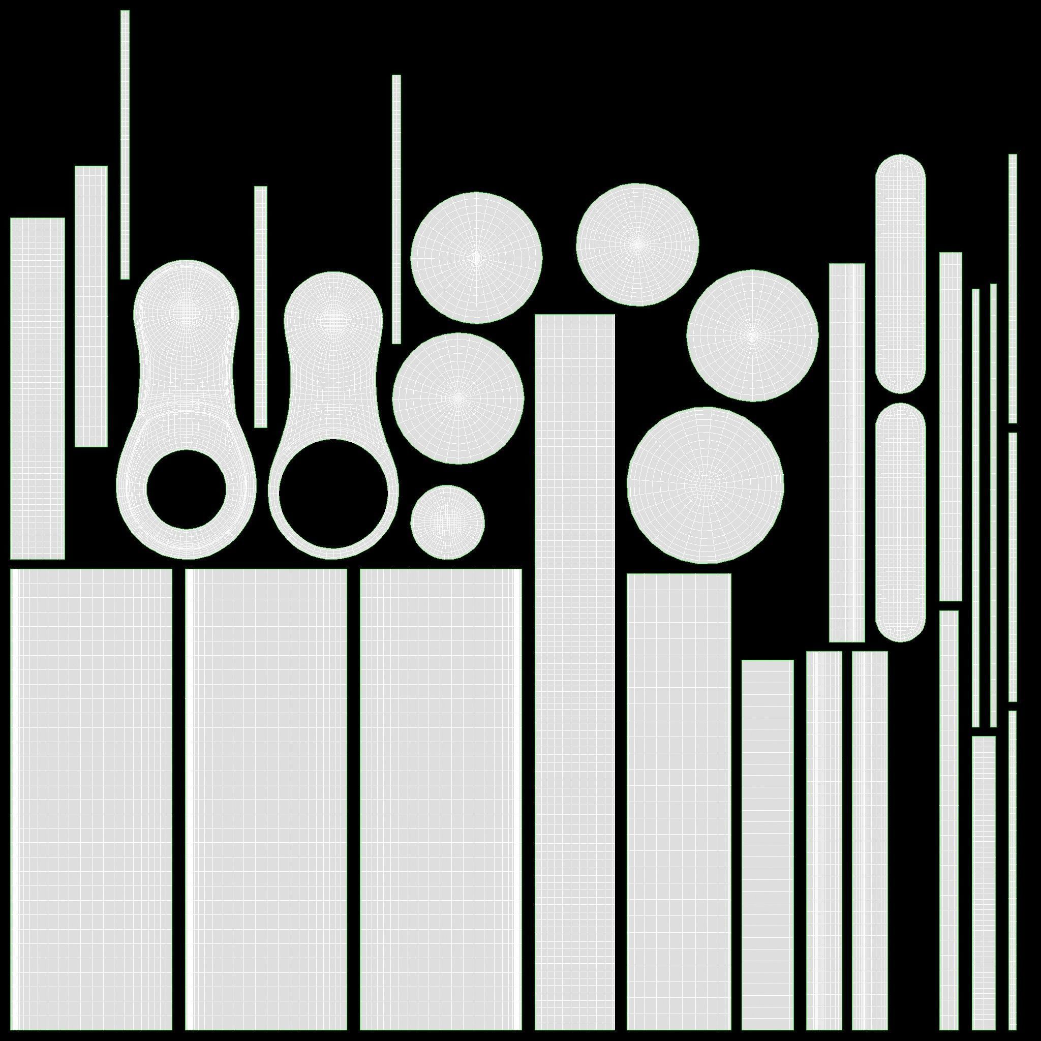 Carbon camera tabletop tripod 02 3D model_35