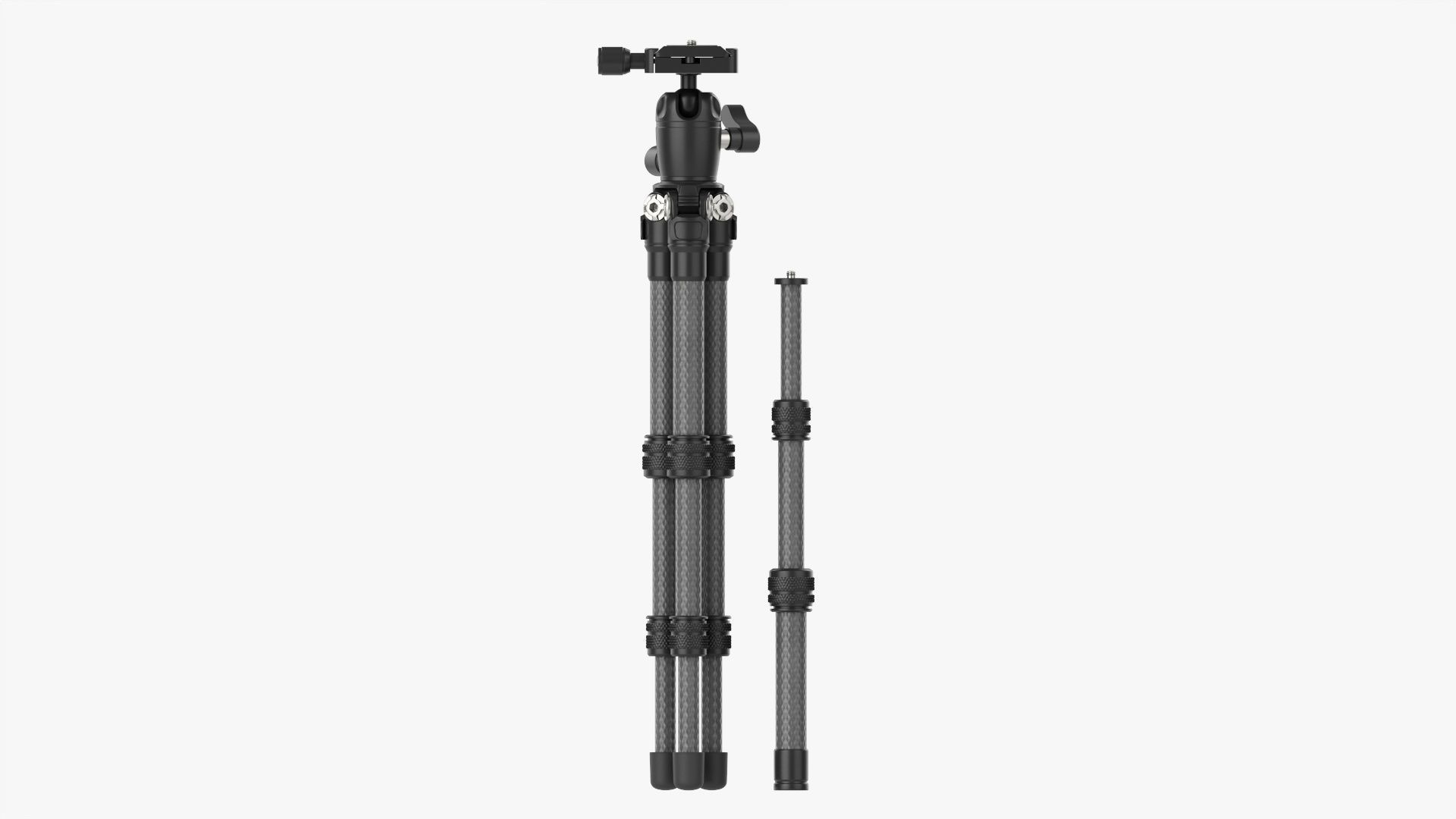 Carbon camera tabletop tripod 02 3D model_8