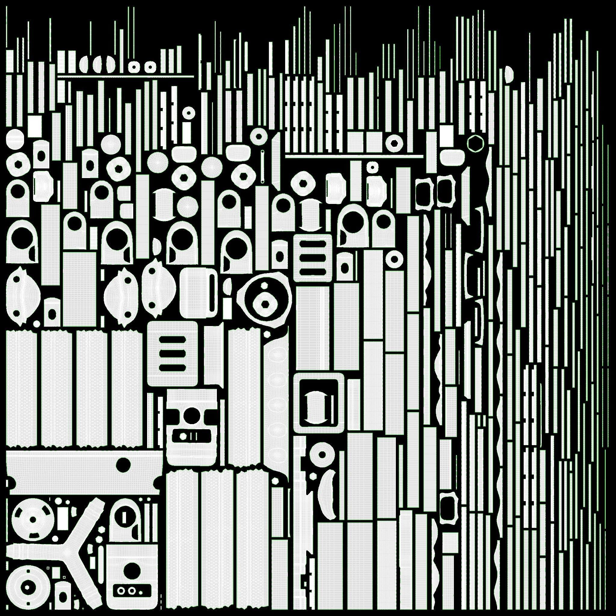 Carbon camera tabletop tripod 02 3D model_34