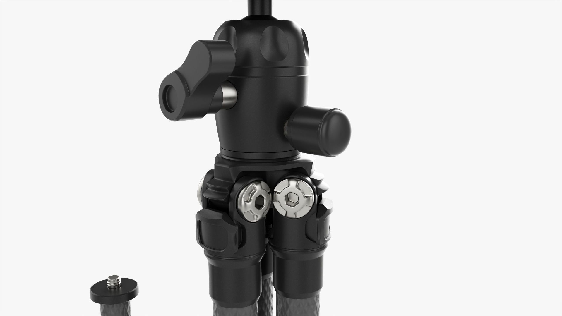 Carbon camera tabletop tripod 02 3D model_4