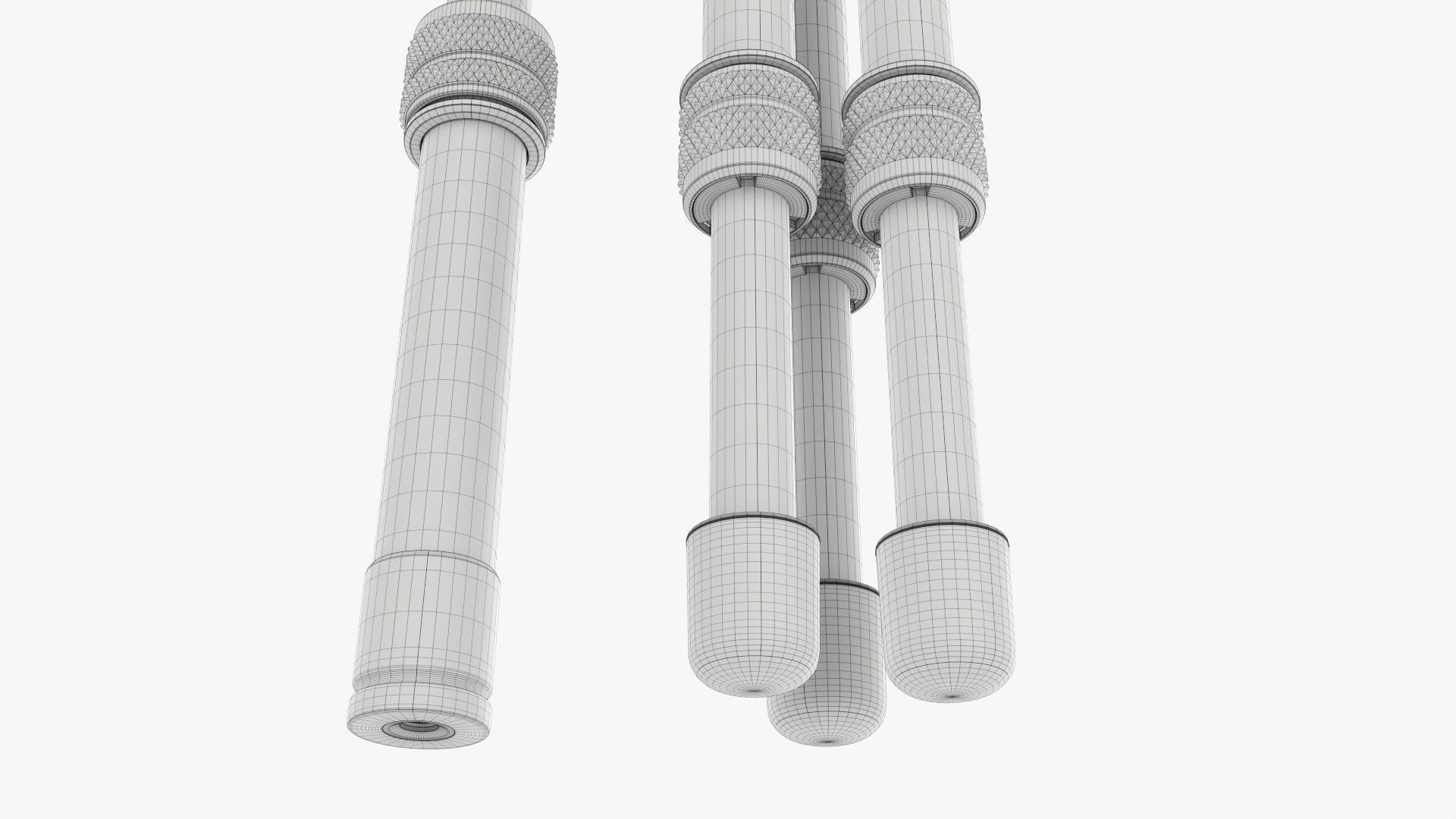 Carbon camera tabletop tripod 02 3D model_16