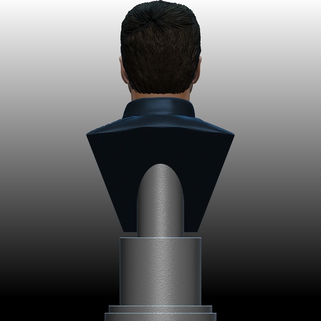 Bucky Barnes Winter Soldier by Sebastian Stan 3D print model_4