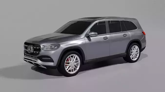 Mercedes Benz GLS 450 4Matic  Free 3D model