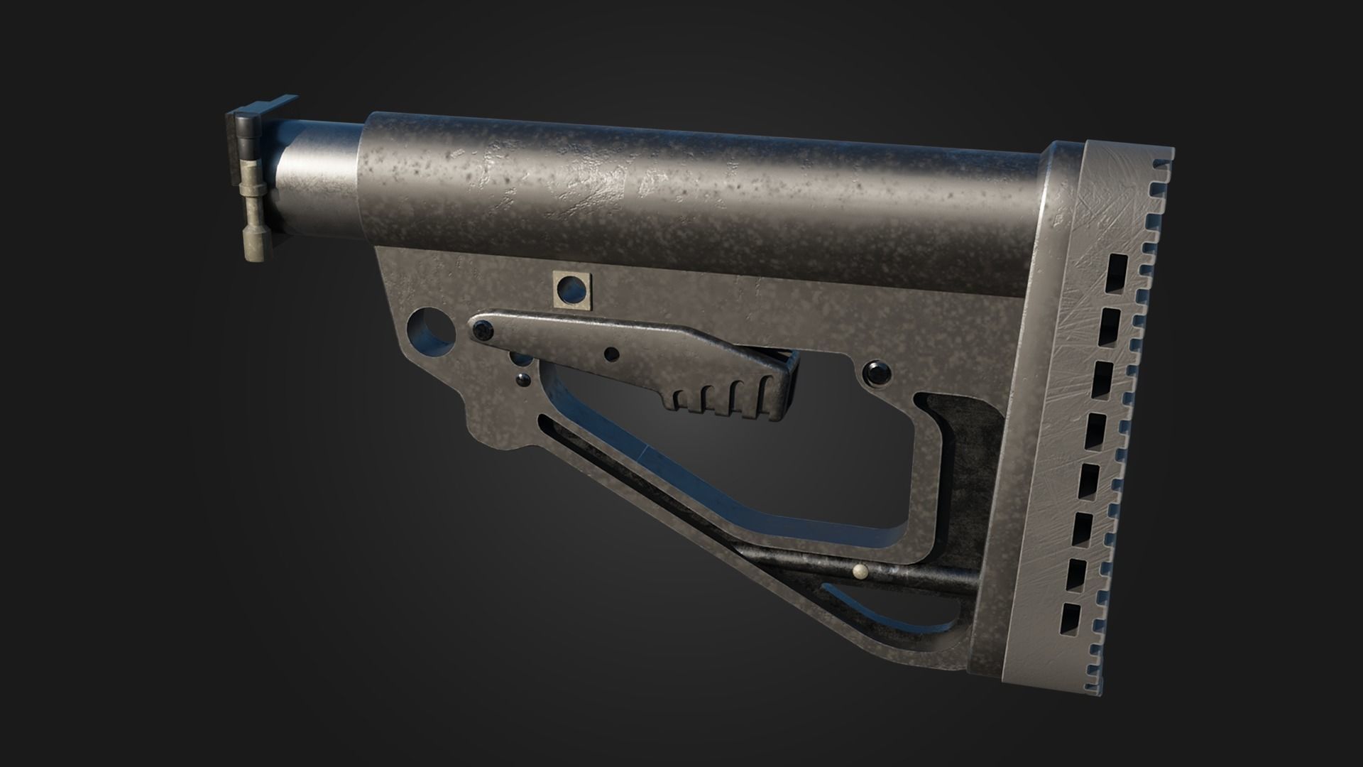 AK-203 Assault Rifle 3D model_7
