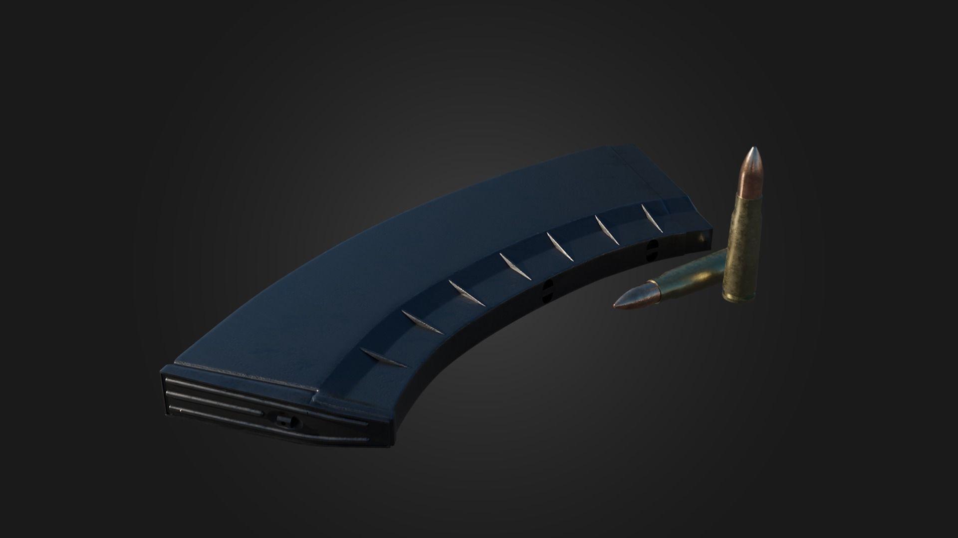 AK-203 Assault Rifle 3D model_6