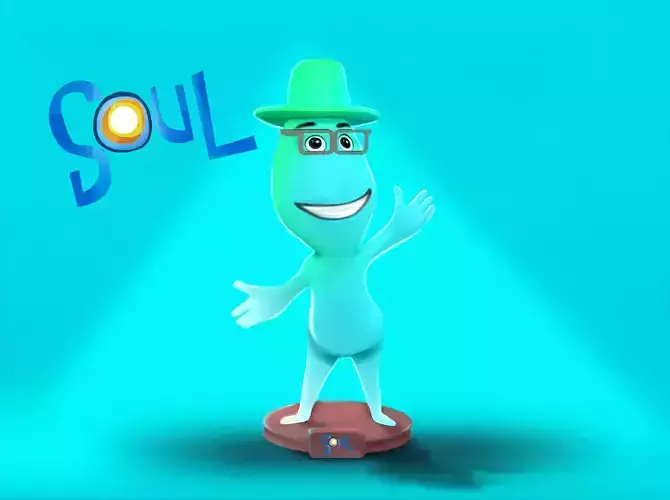 Soul Disney Pixar 3D print model 3D print model